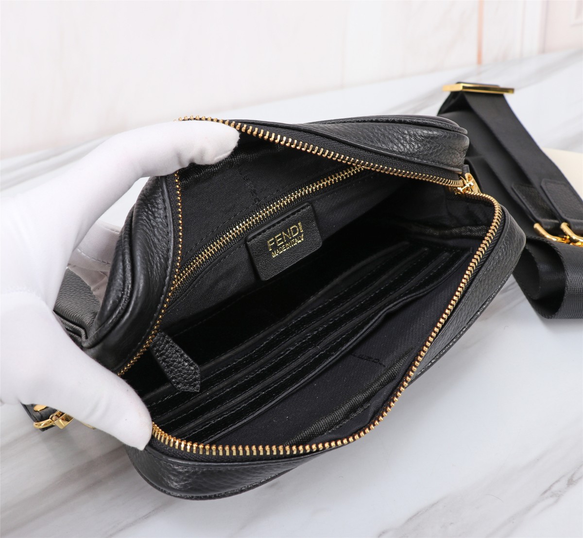 F*endi Bag Top Quality 23*16*5CM