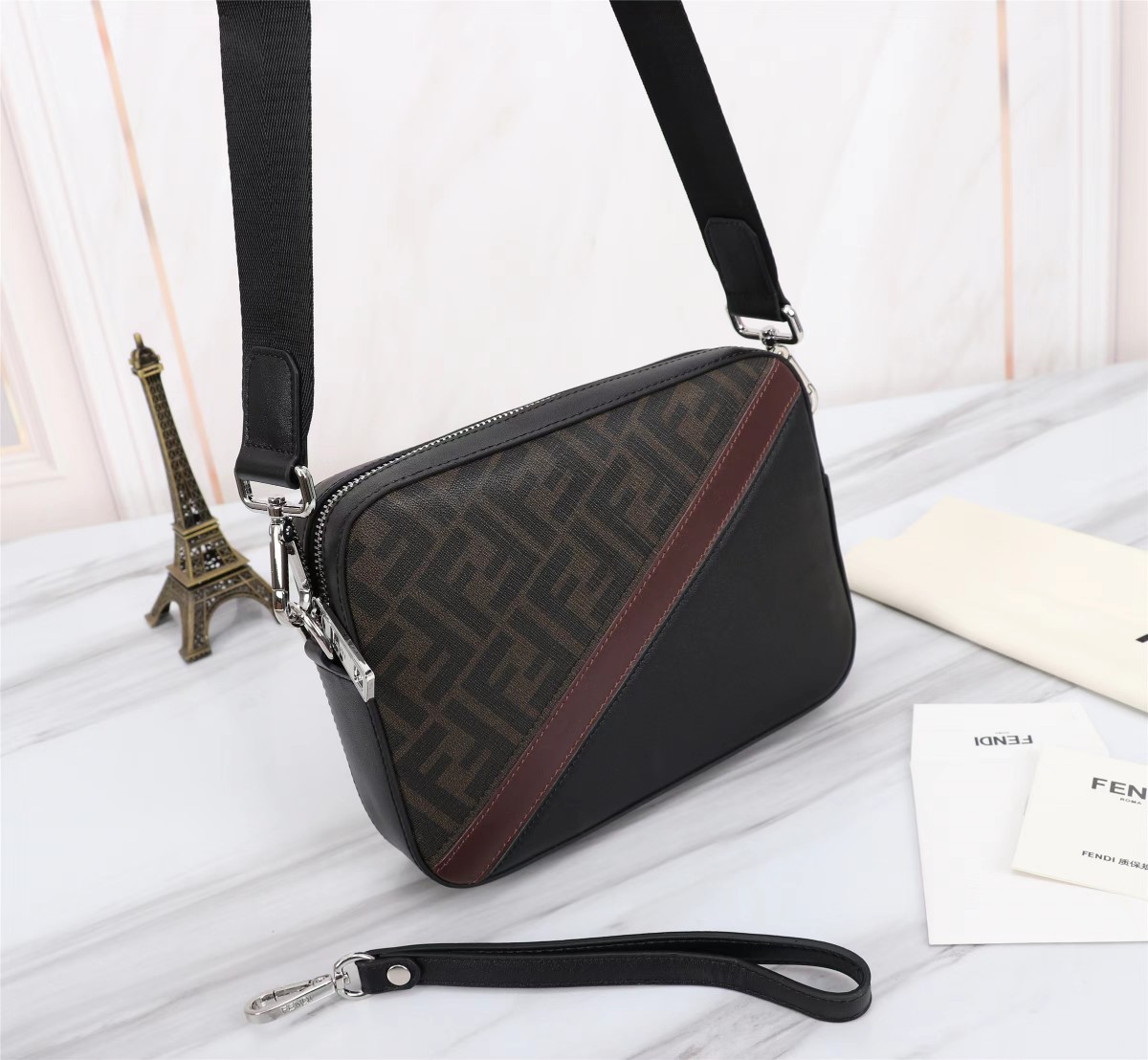 F*endi Bag Top Quality 23*16*5CM