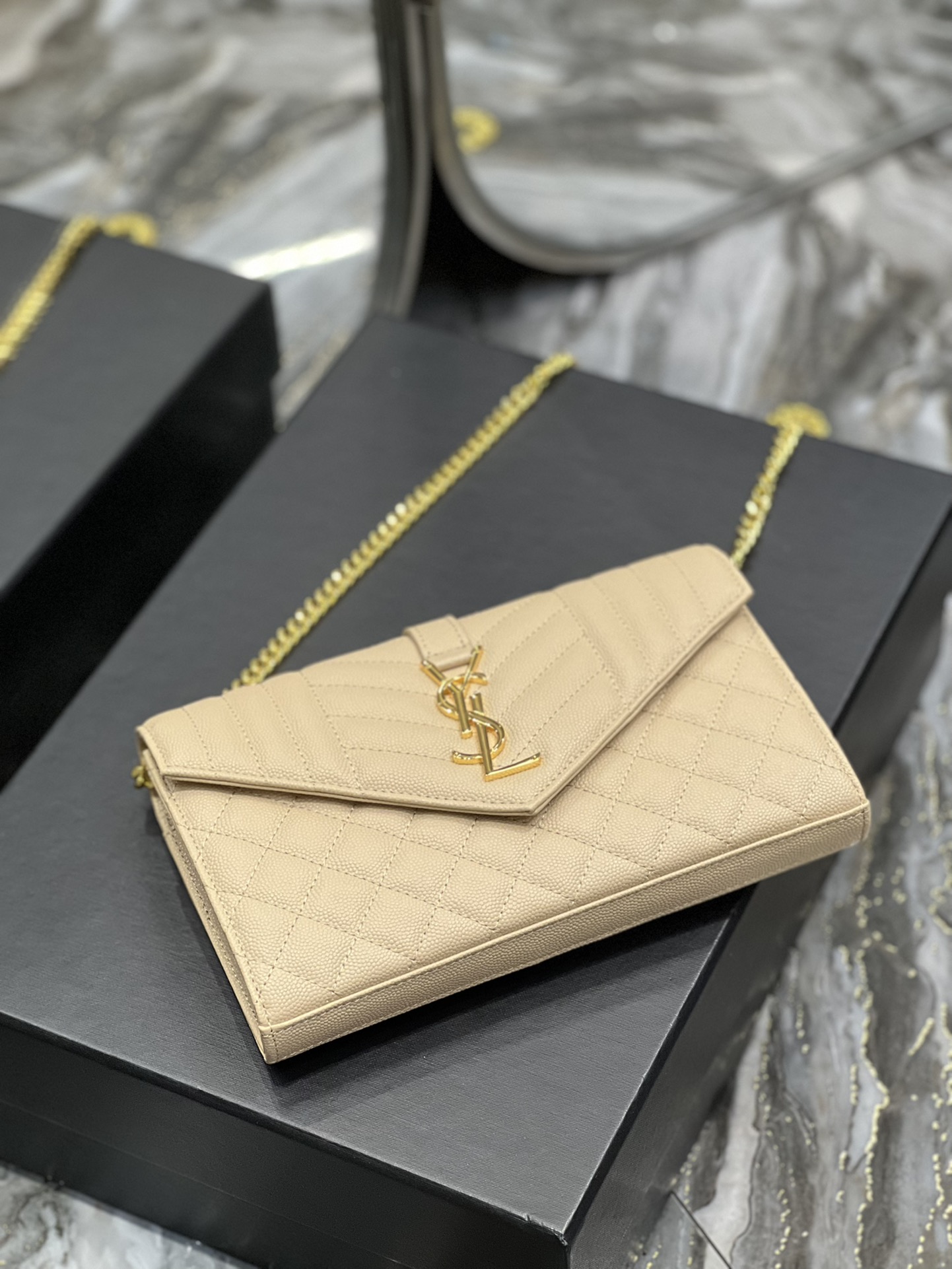 Y*SL Bag Top Quality 22.5*14*4CM