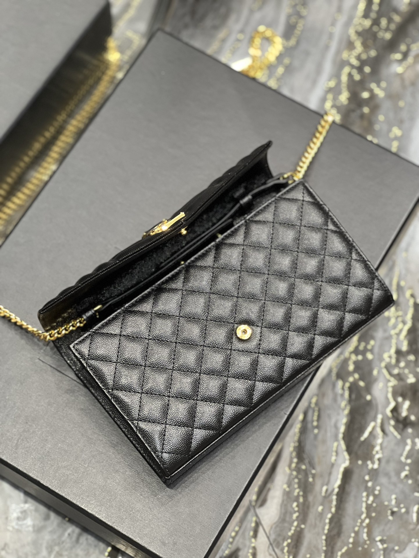 Y*SL Bag Top Quality 22.5*14*4CM