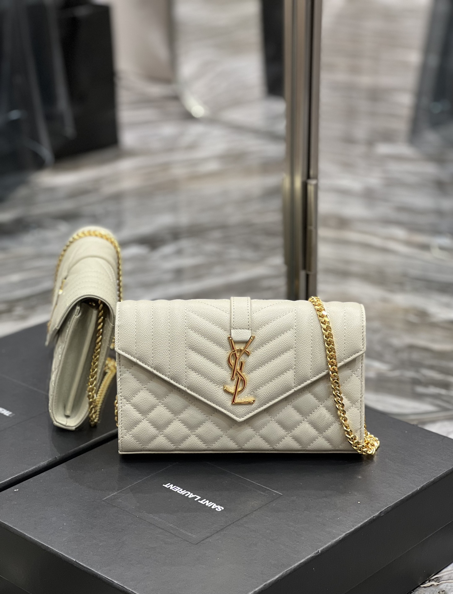 Y*SL Bag Top Quality 22.5*14*4CM