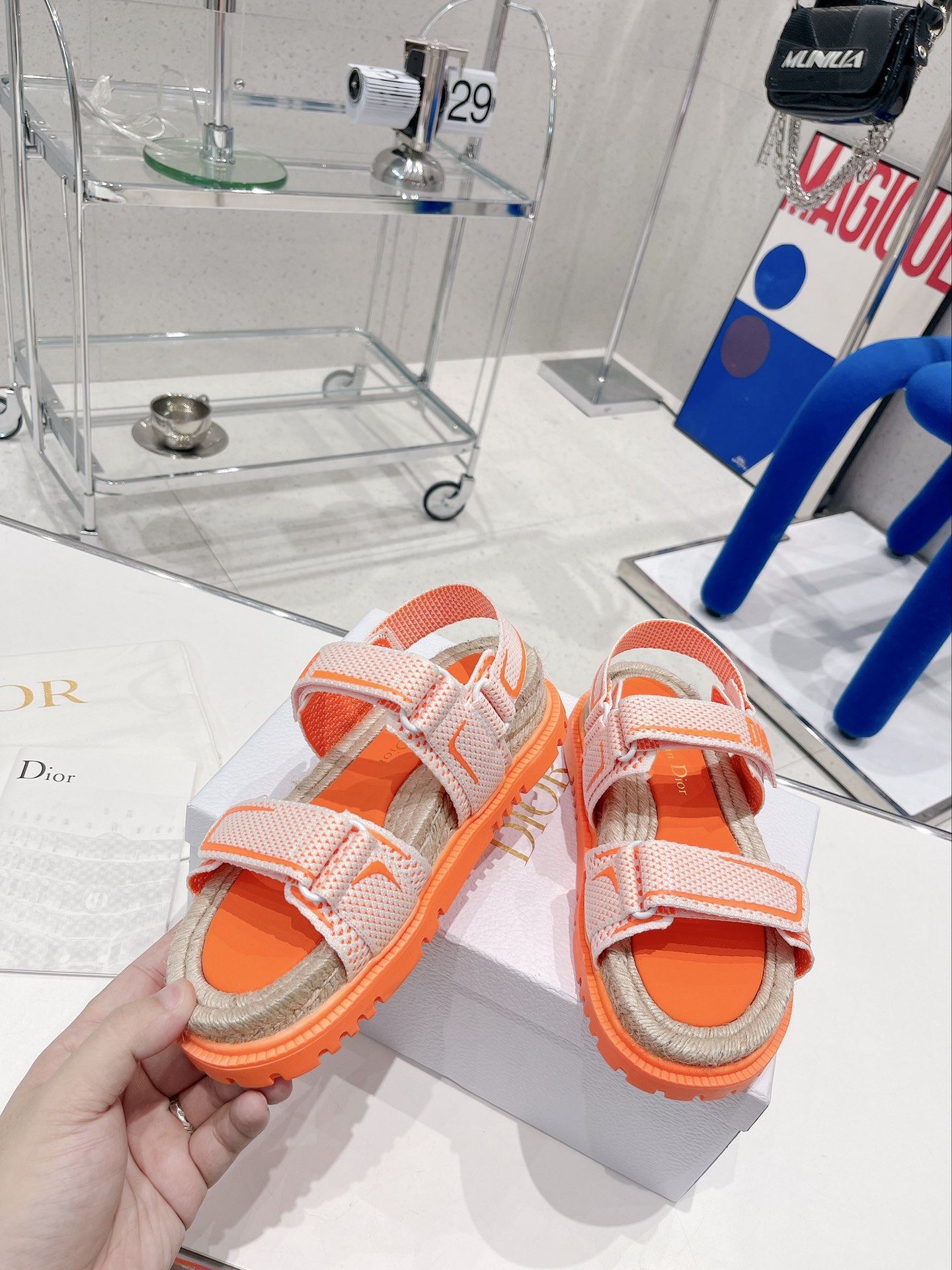 Women D*ior Top Quality Sandals