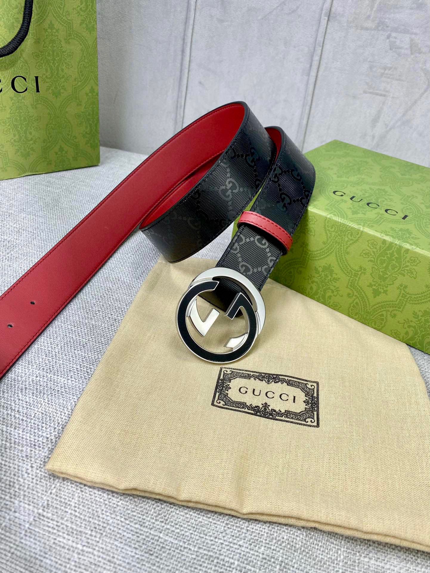 G*ucci Belts Top Quality 40MM