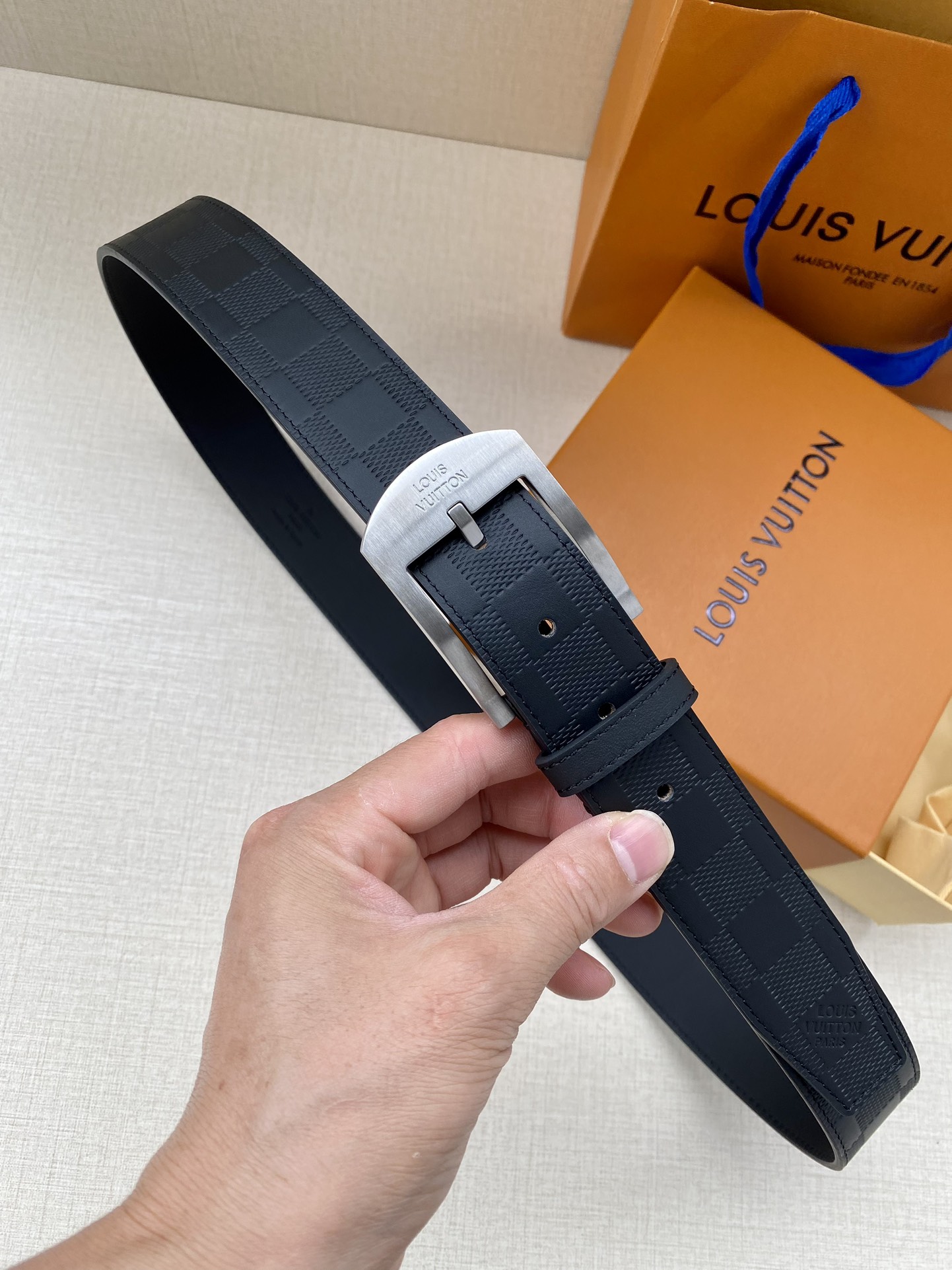 L*ouis V*uitton Belts Top Quality 34MM