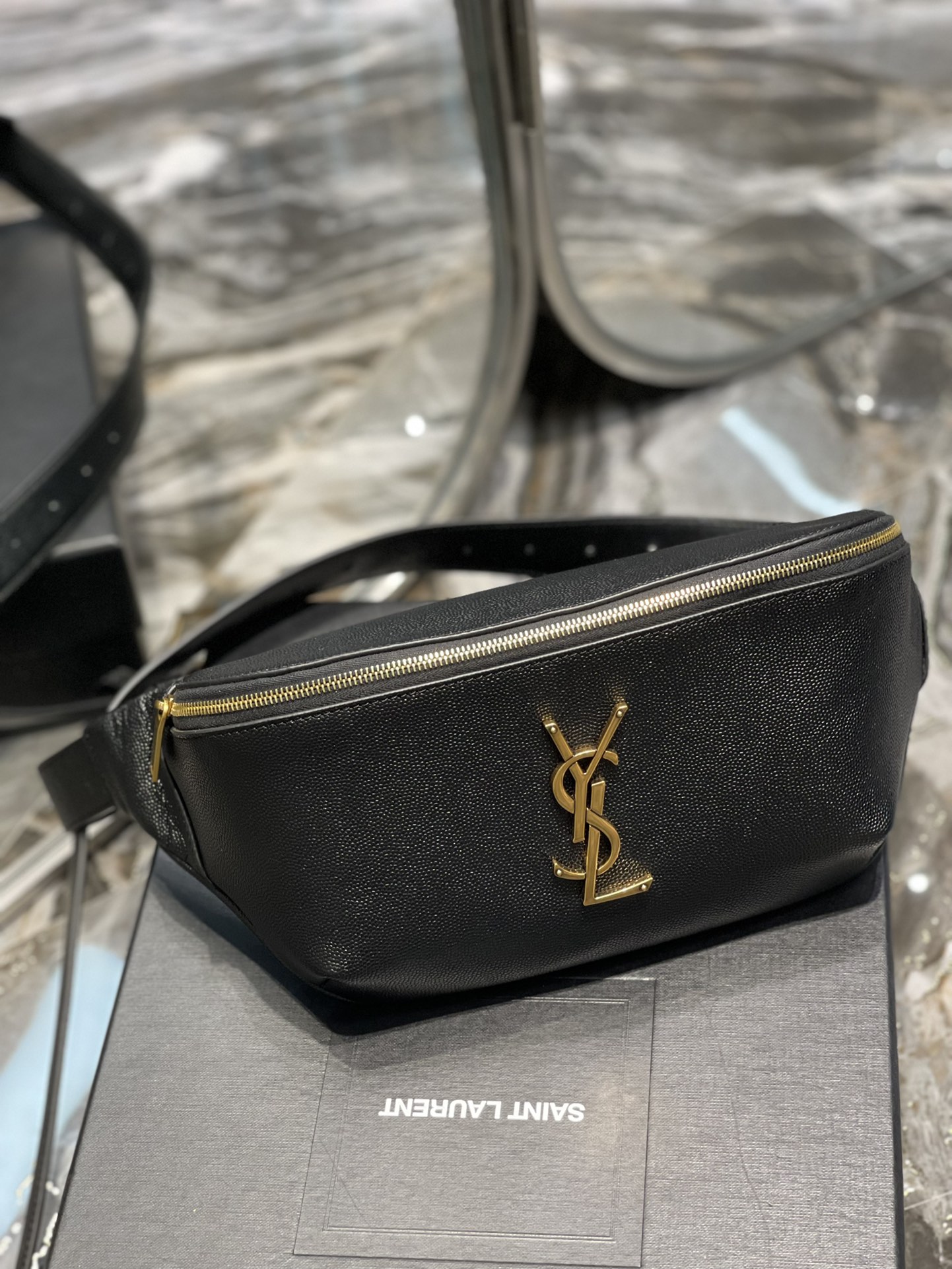 Y*SL Bag Top Quality 25*14*3.5CM