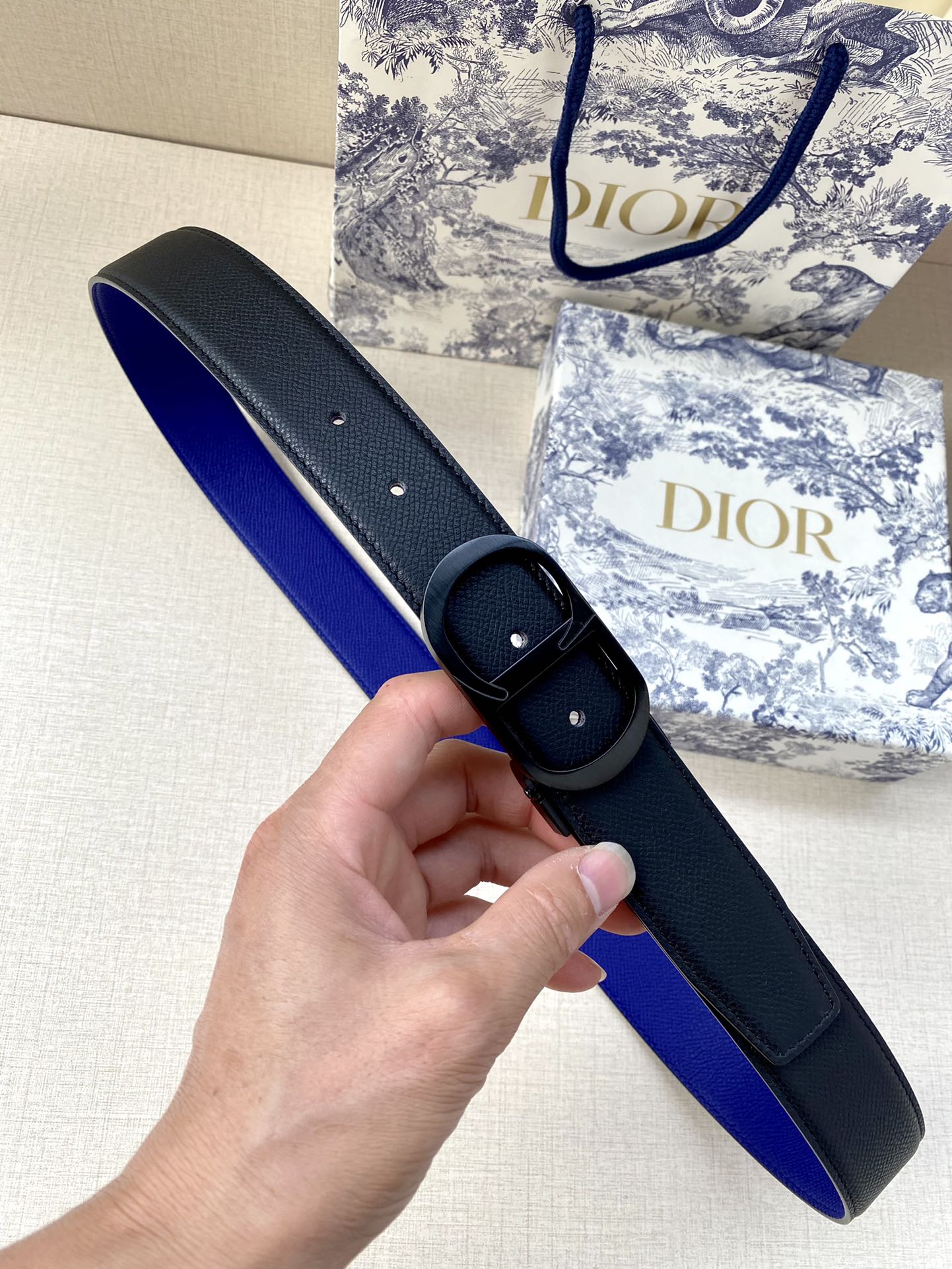 D*ior Belts Top Quality 35MM