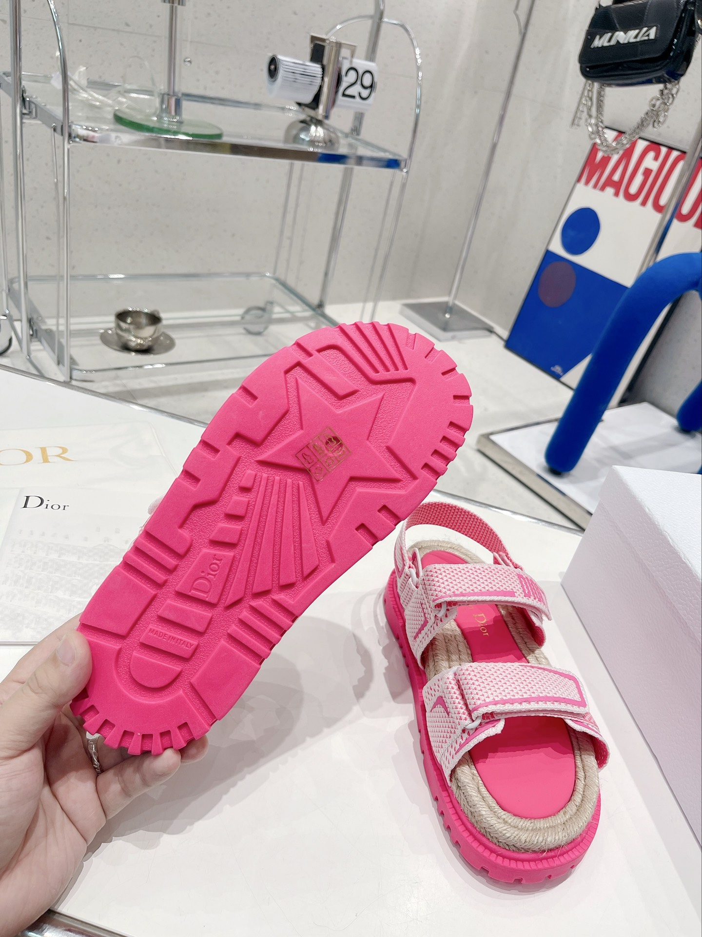 Women D*ior Top Quality Sandals