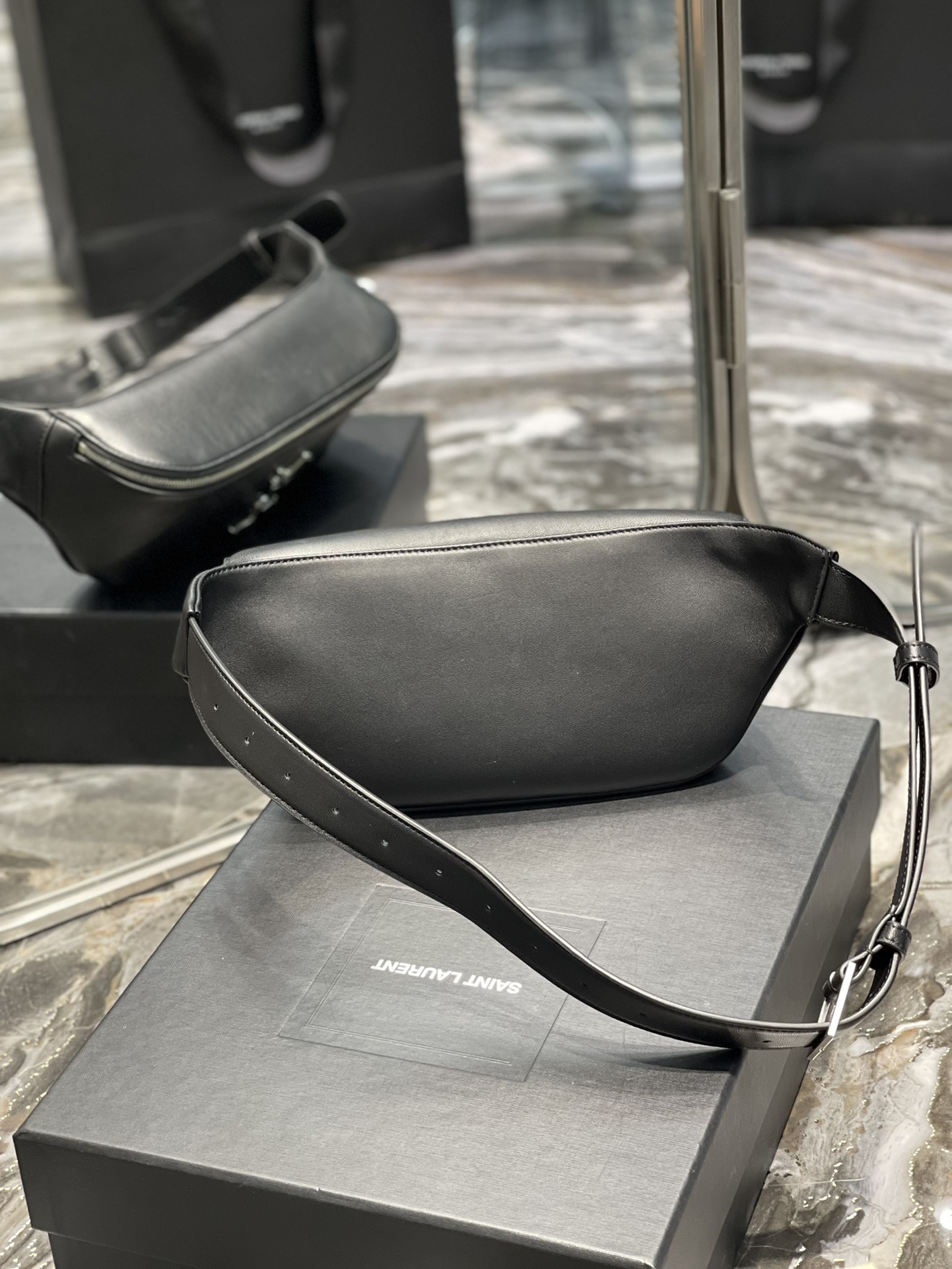 Y*SL Bag Top Quality 25*14*3.5CM