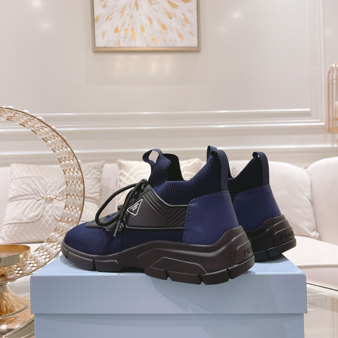 Men Women P*rada Top Sneaker
