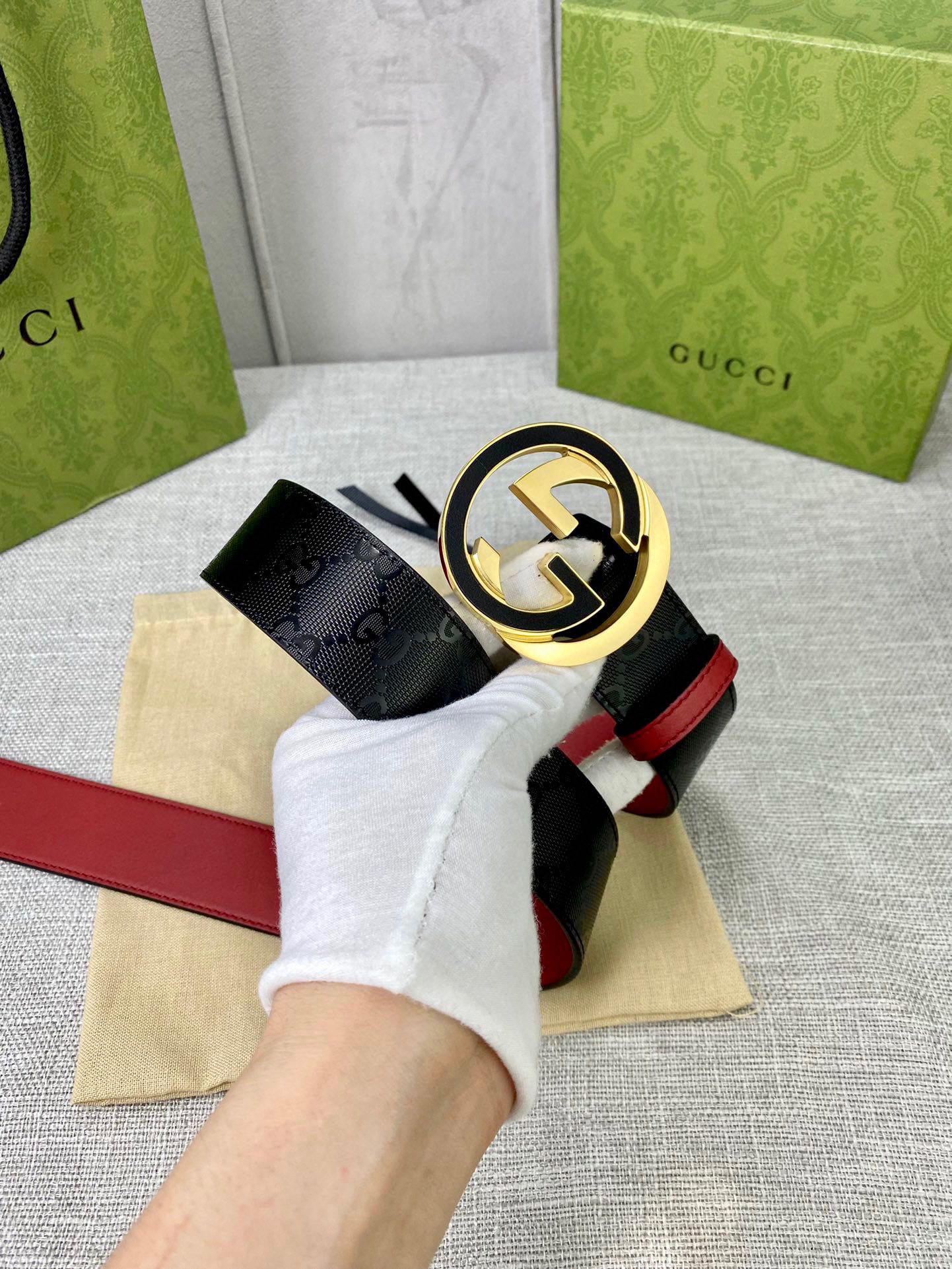 G*ucci Belts Top Quality 40MM