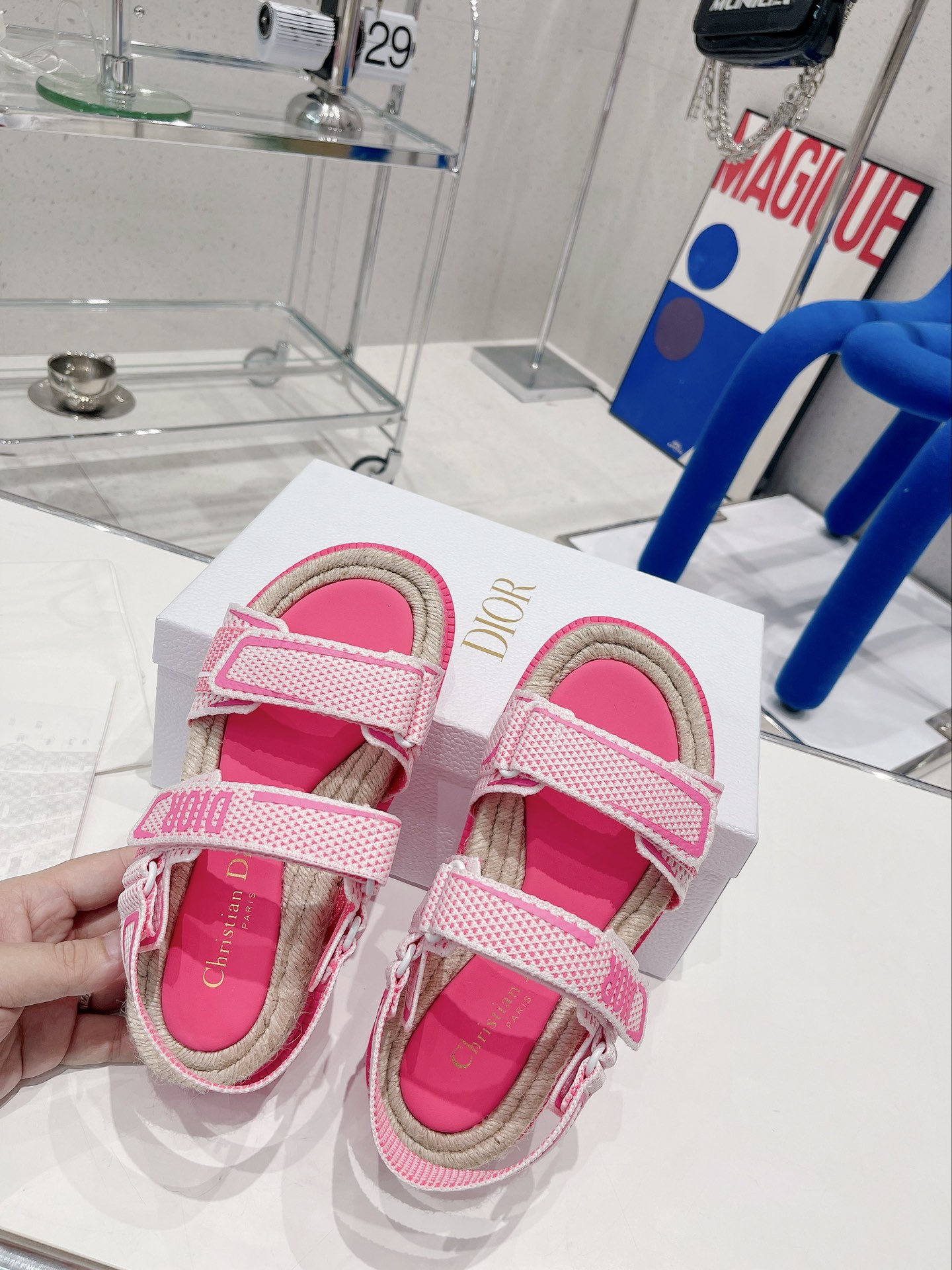 Women D*ior Top Quality Sandals