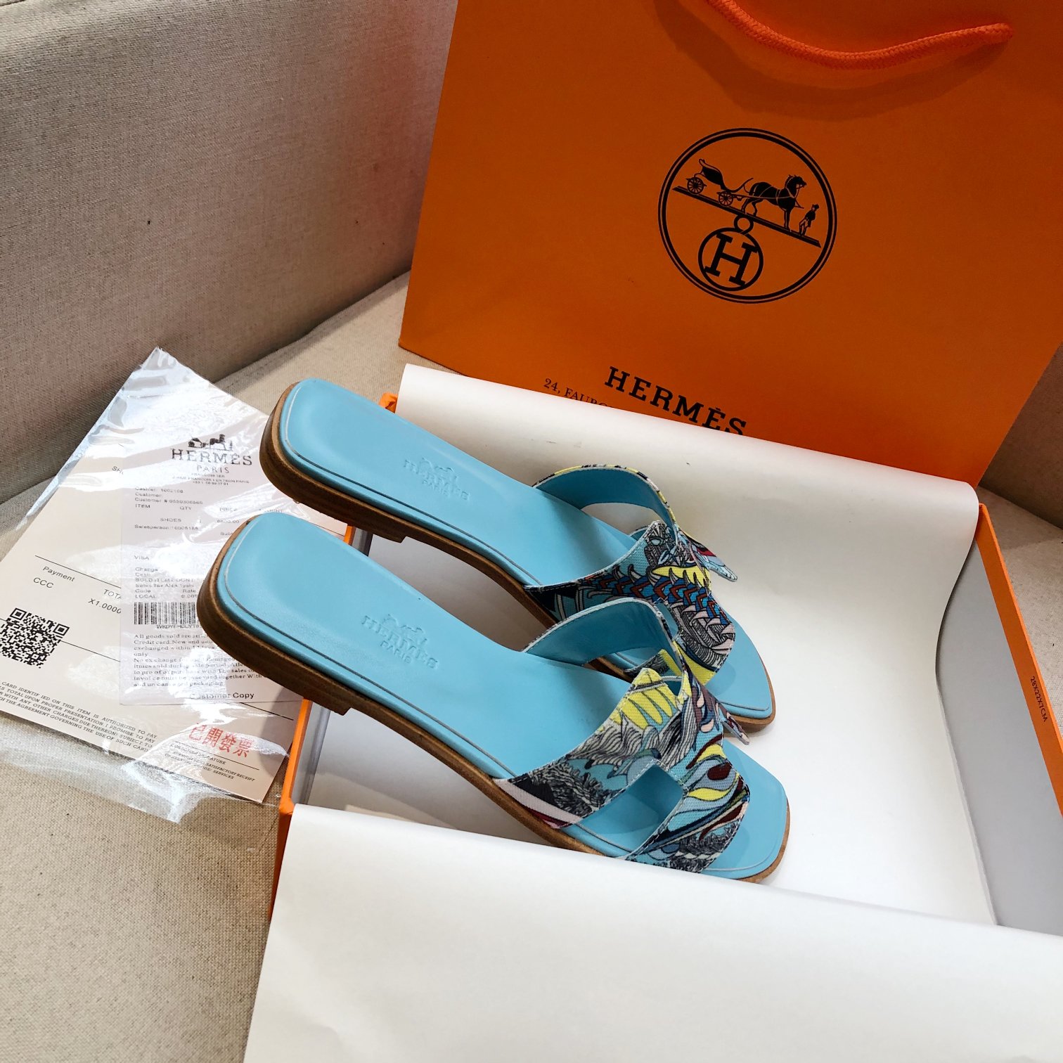 Women H*ermes Top Sandals