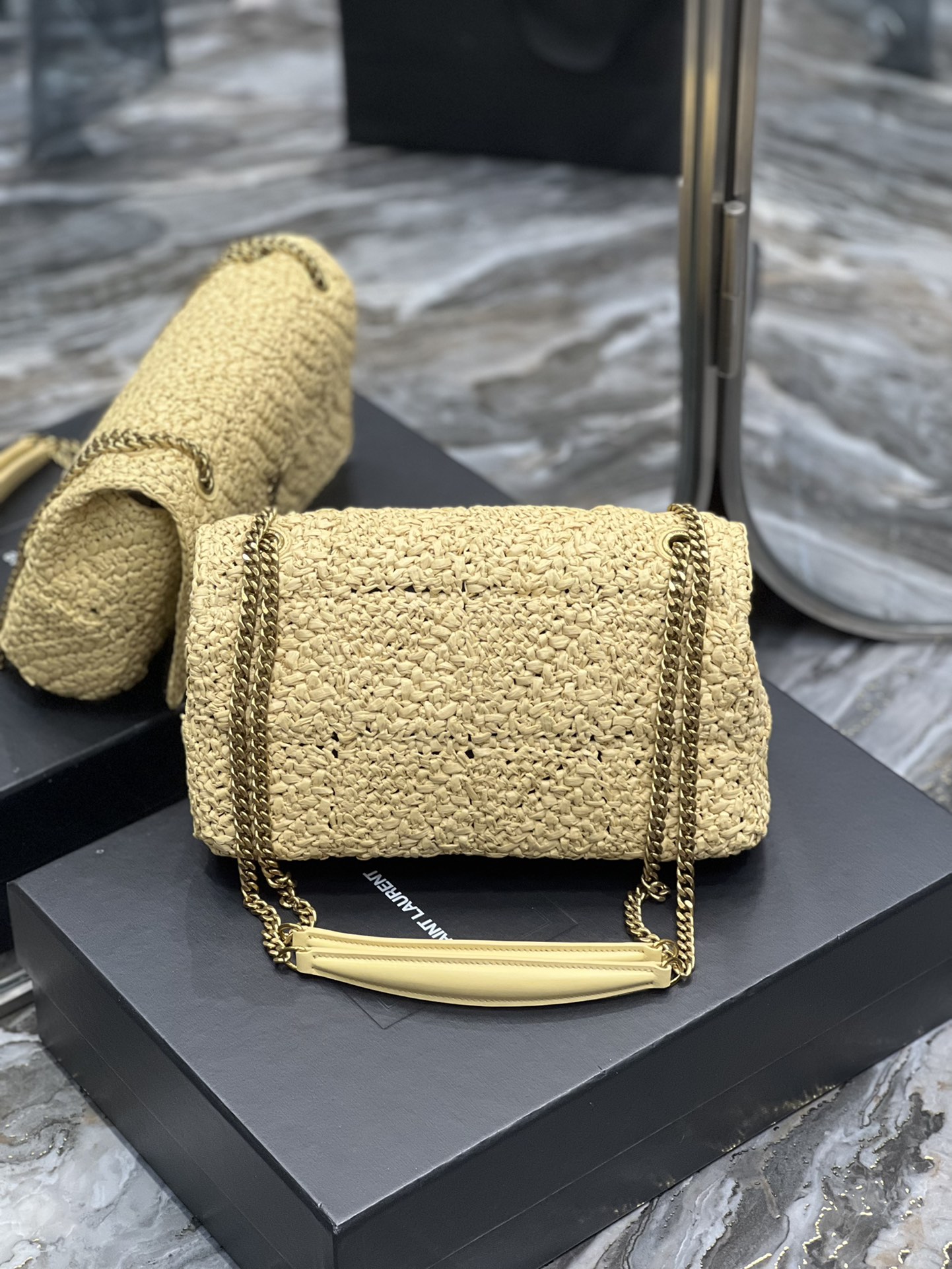 Y*SL Bag Top Quality 25*15*7.5CM