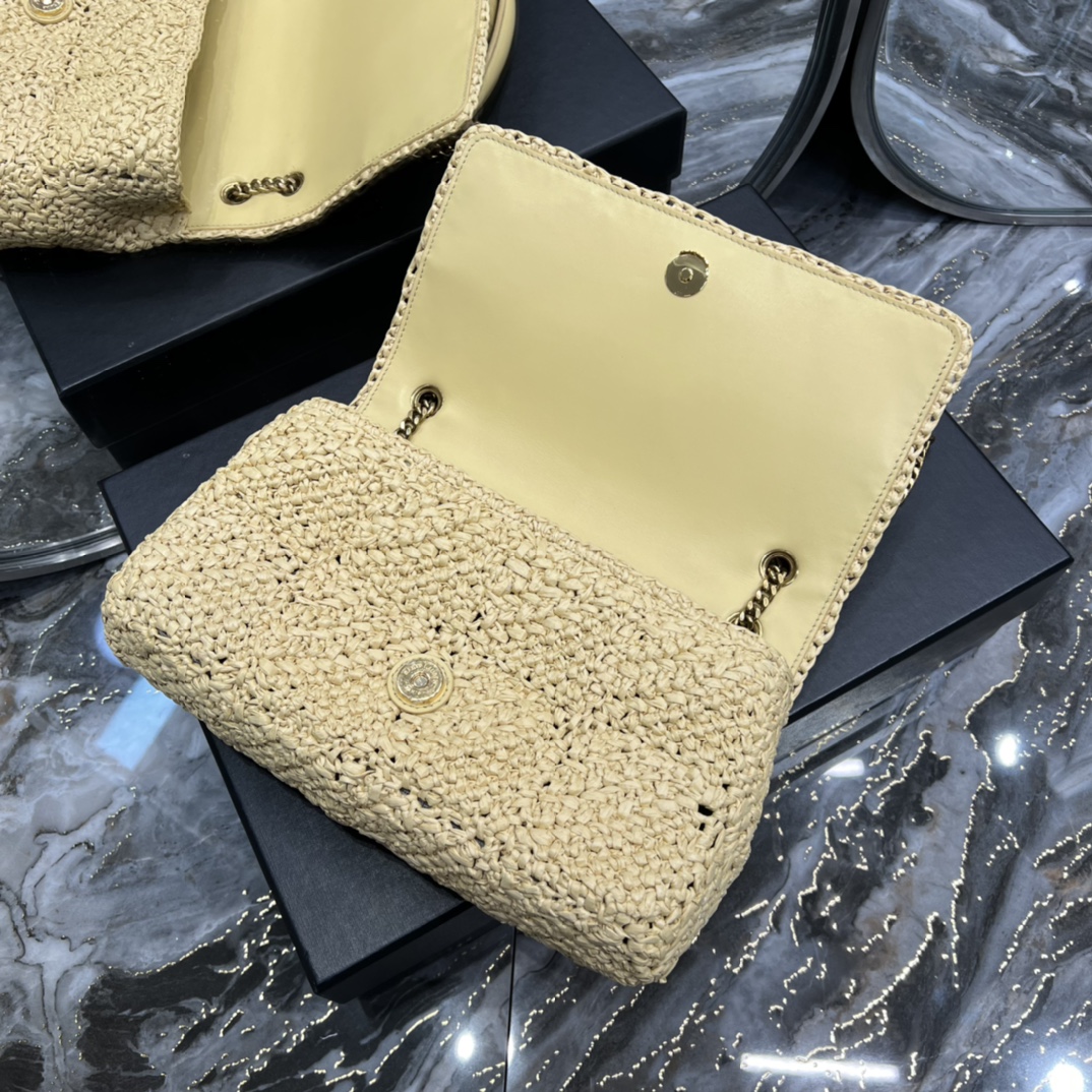 Y*SL Bag Top Quality 25*15*7.5CM