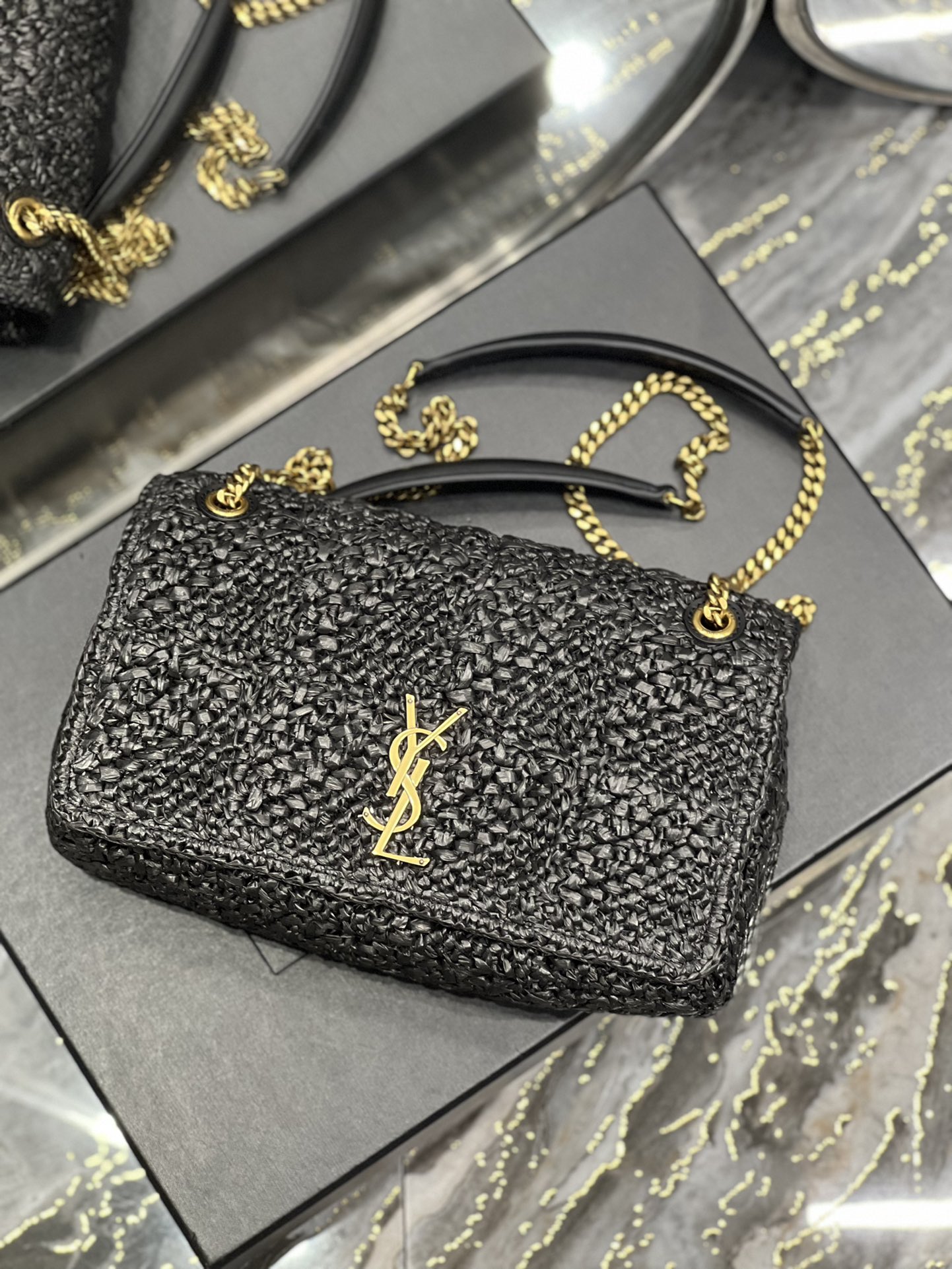 Y*SL Bag Top Quality 25*15*7.5CM
