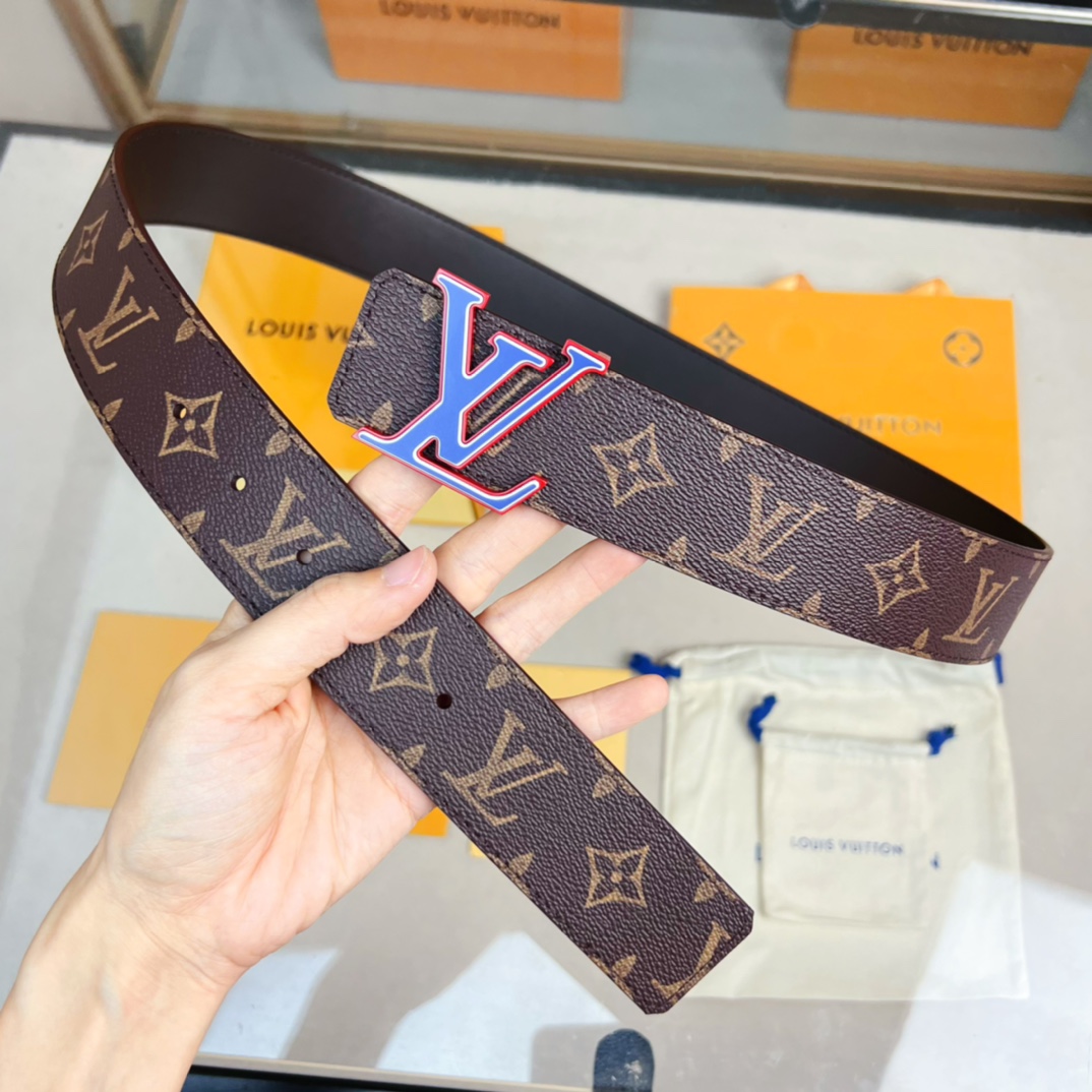 L*ouis V*uitton Belts Top Quality 40MM