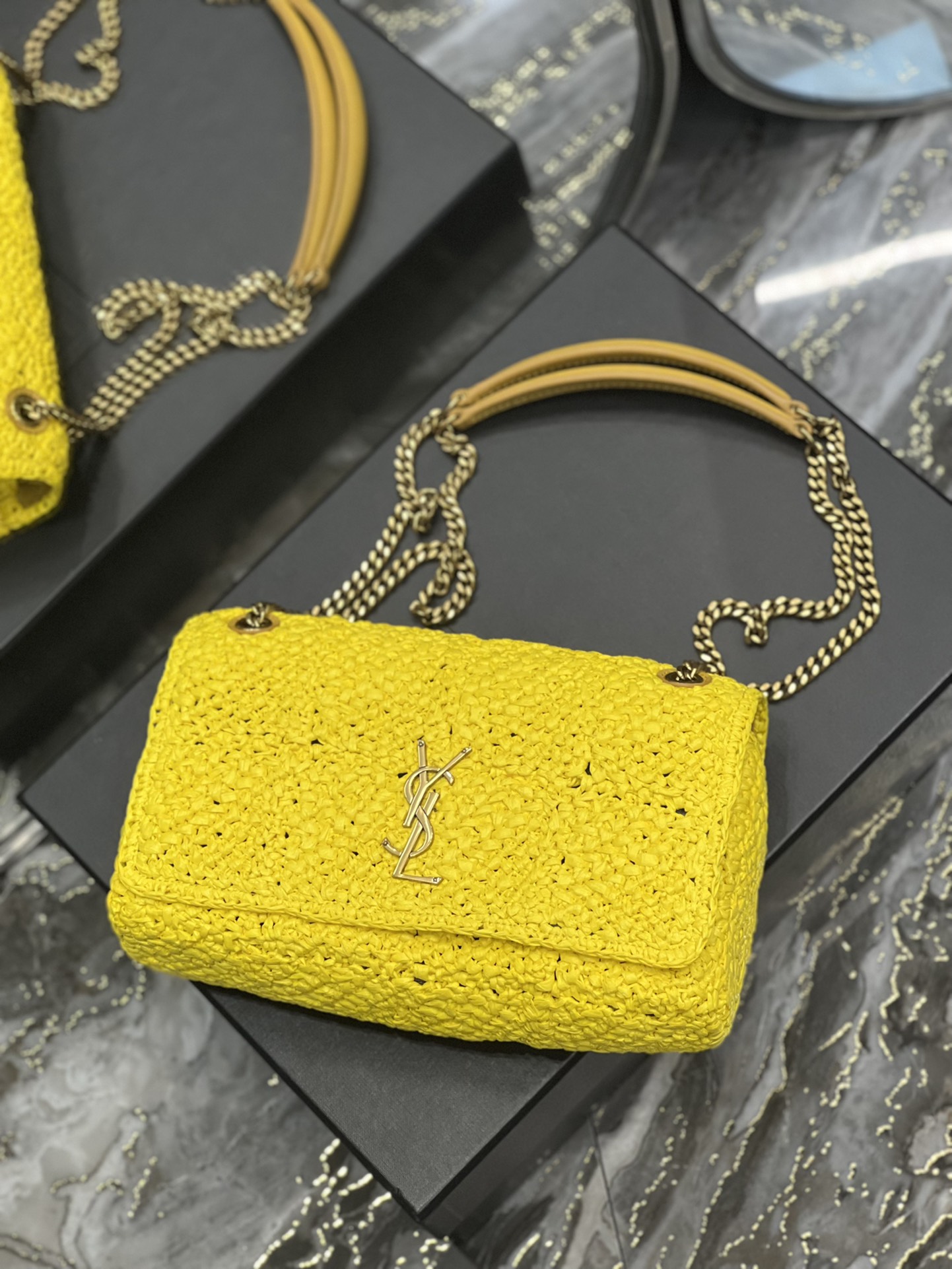 Y*SL Bag Top Quality 25*15*7.5CM