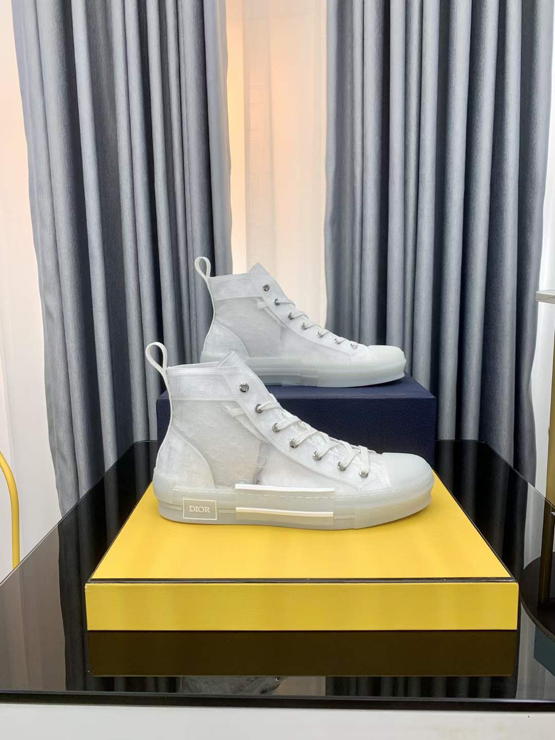 Men Women D*ior Top Sneakers