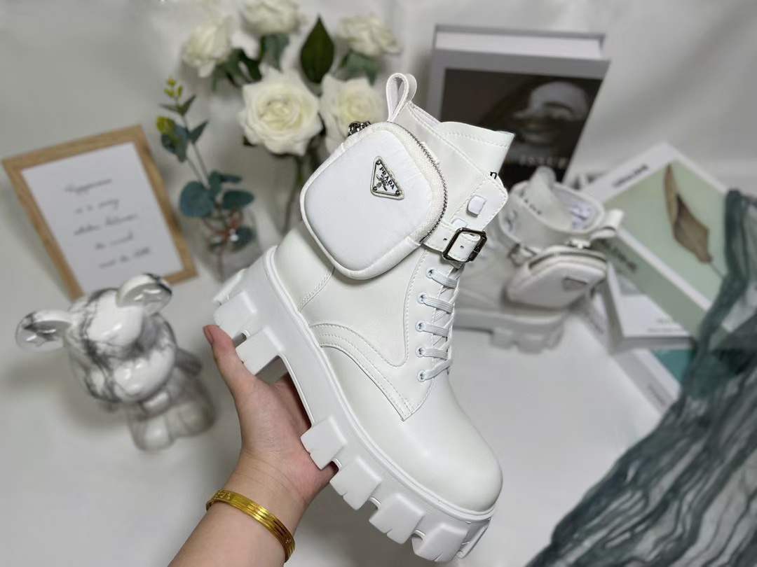 Men Women P*rada Top Sneaker