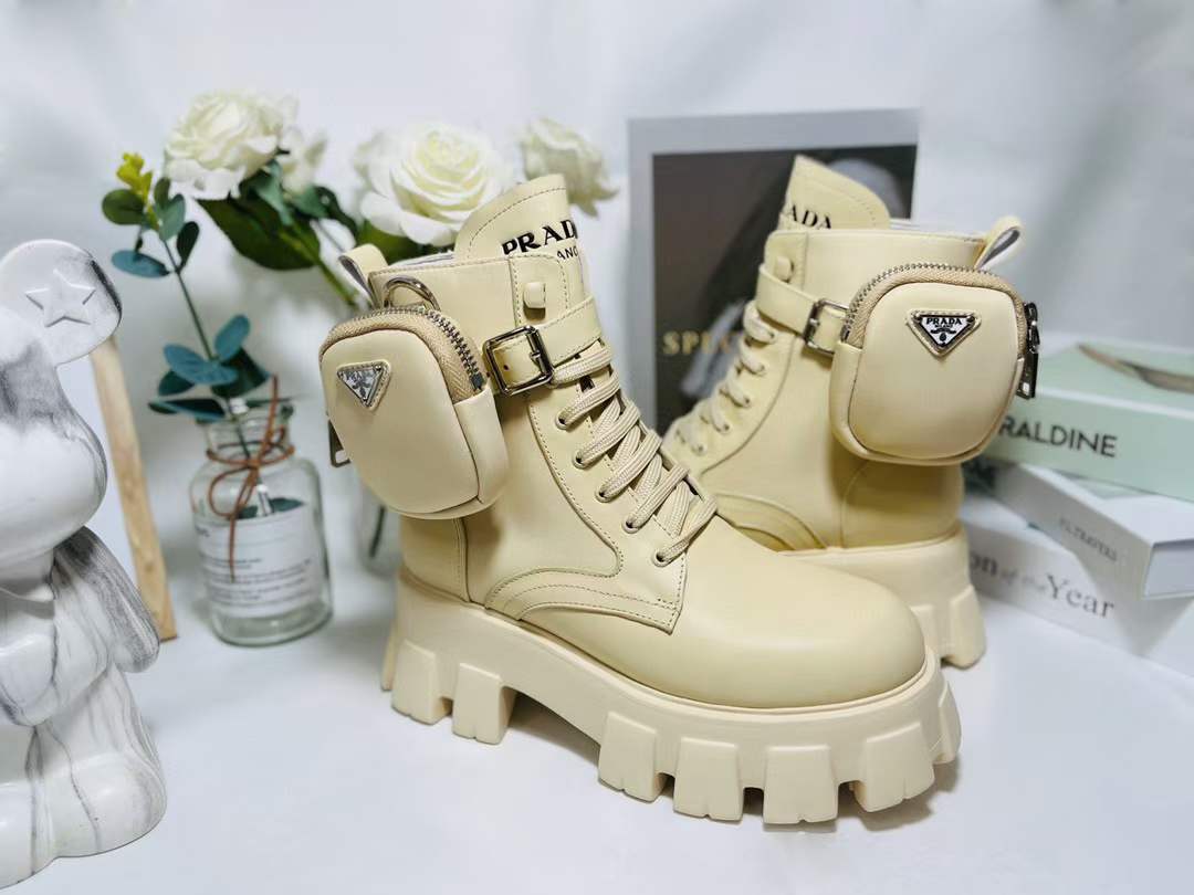 Men Women P*rada Top Sneaker