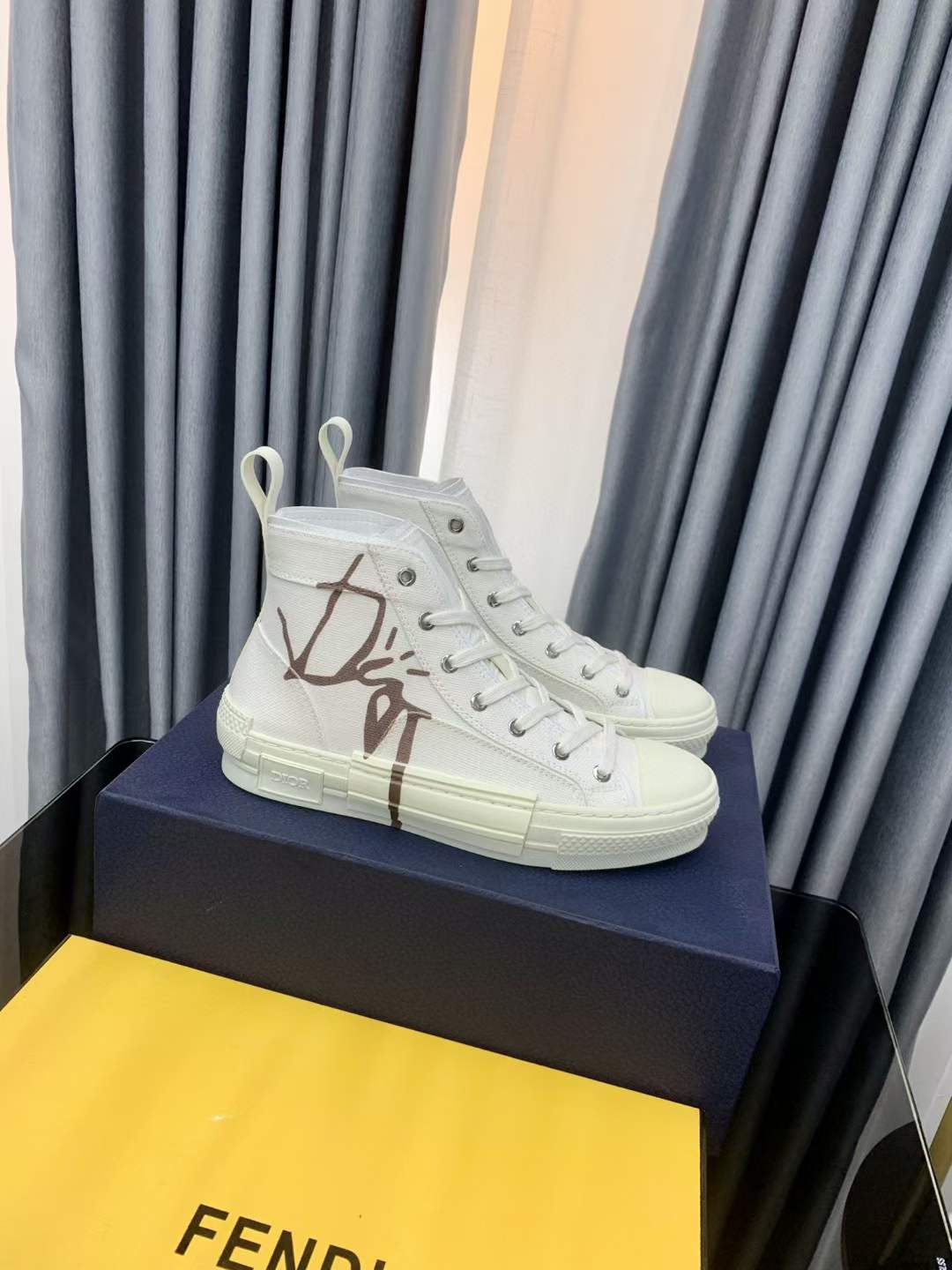 Men Women D*ior Top Sneakers