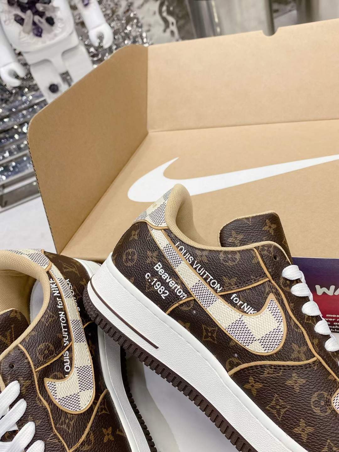 Men Women L*ouis V*uitton x NIKE Air force1 22ss Sneakers Maikesneakers