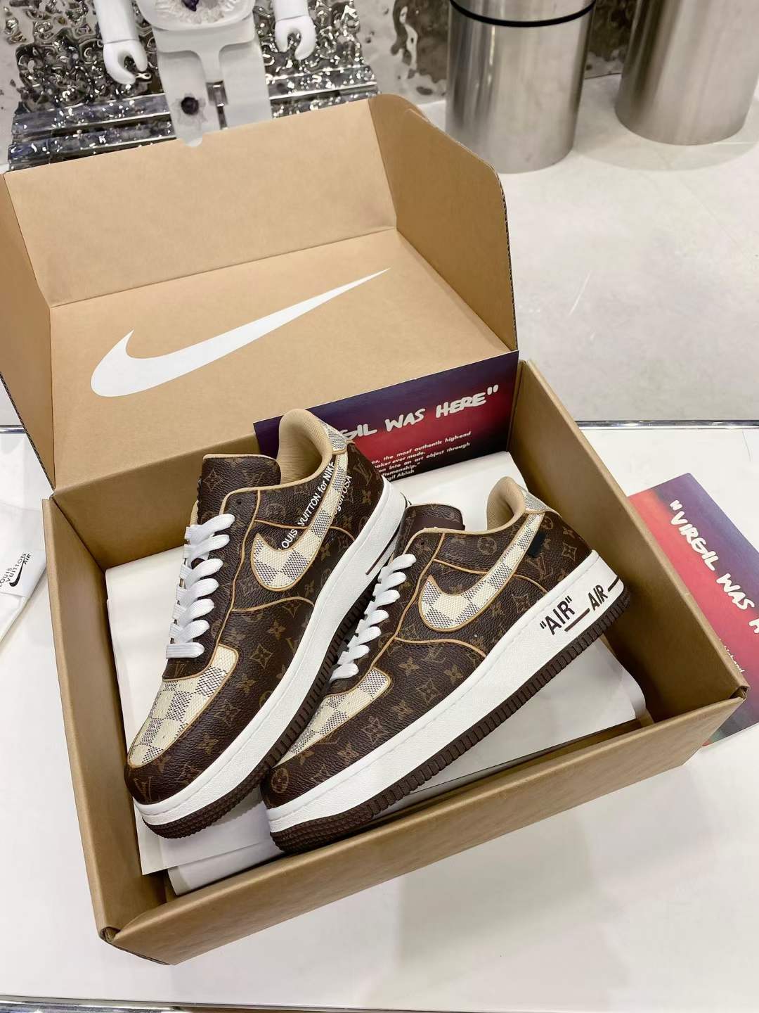 Men Women L*ouis V*uitton x NIKE Air force1 22ss Sneakers Maikesneakers