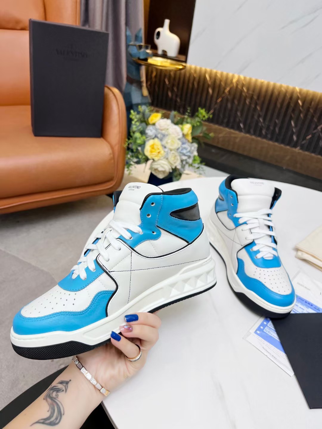 Women Men V*alentino Sneakers Maikesneakers