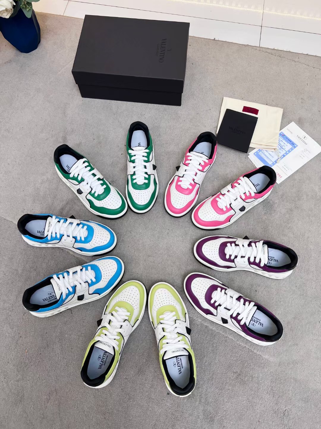 Women Men V*alentino Sneakers Maikesneakers