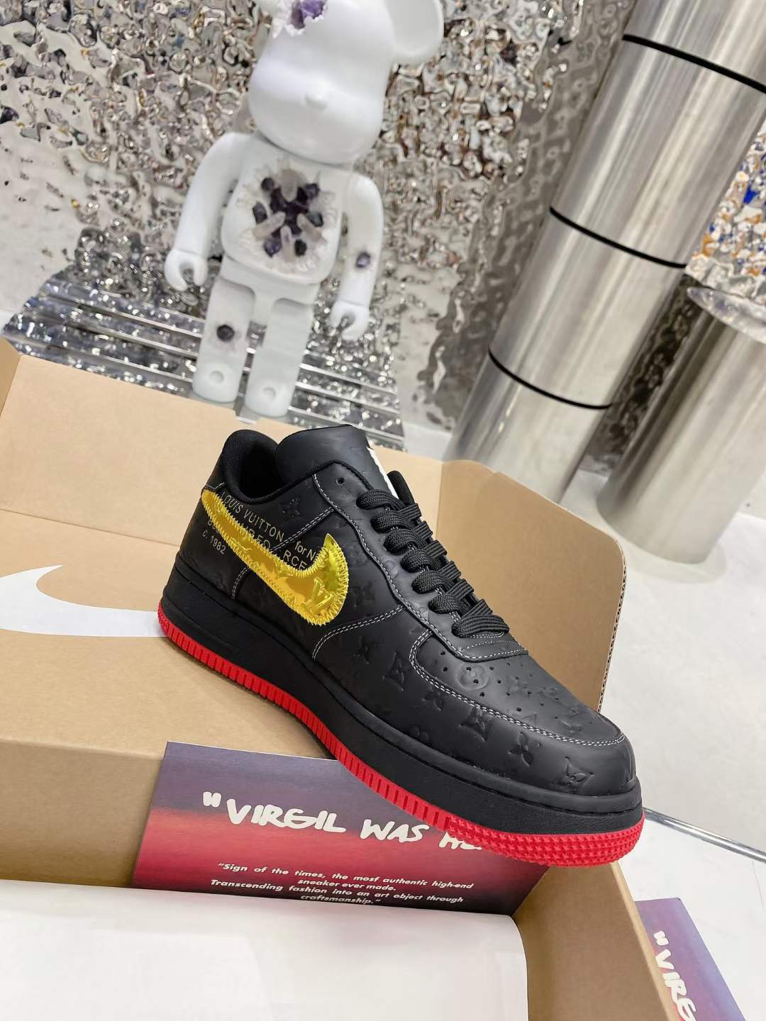 from Men Women L*ouis V*uitton x NIKE Air force1 22ss