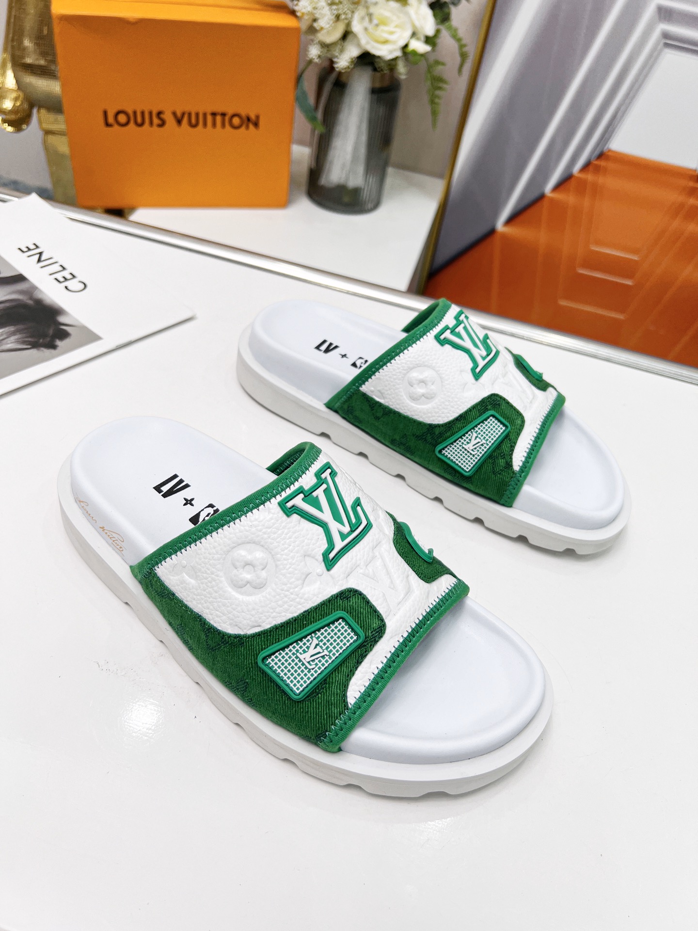 Men Women L*ouis V*uitton Slippers Maikesneakers