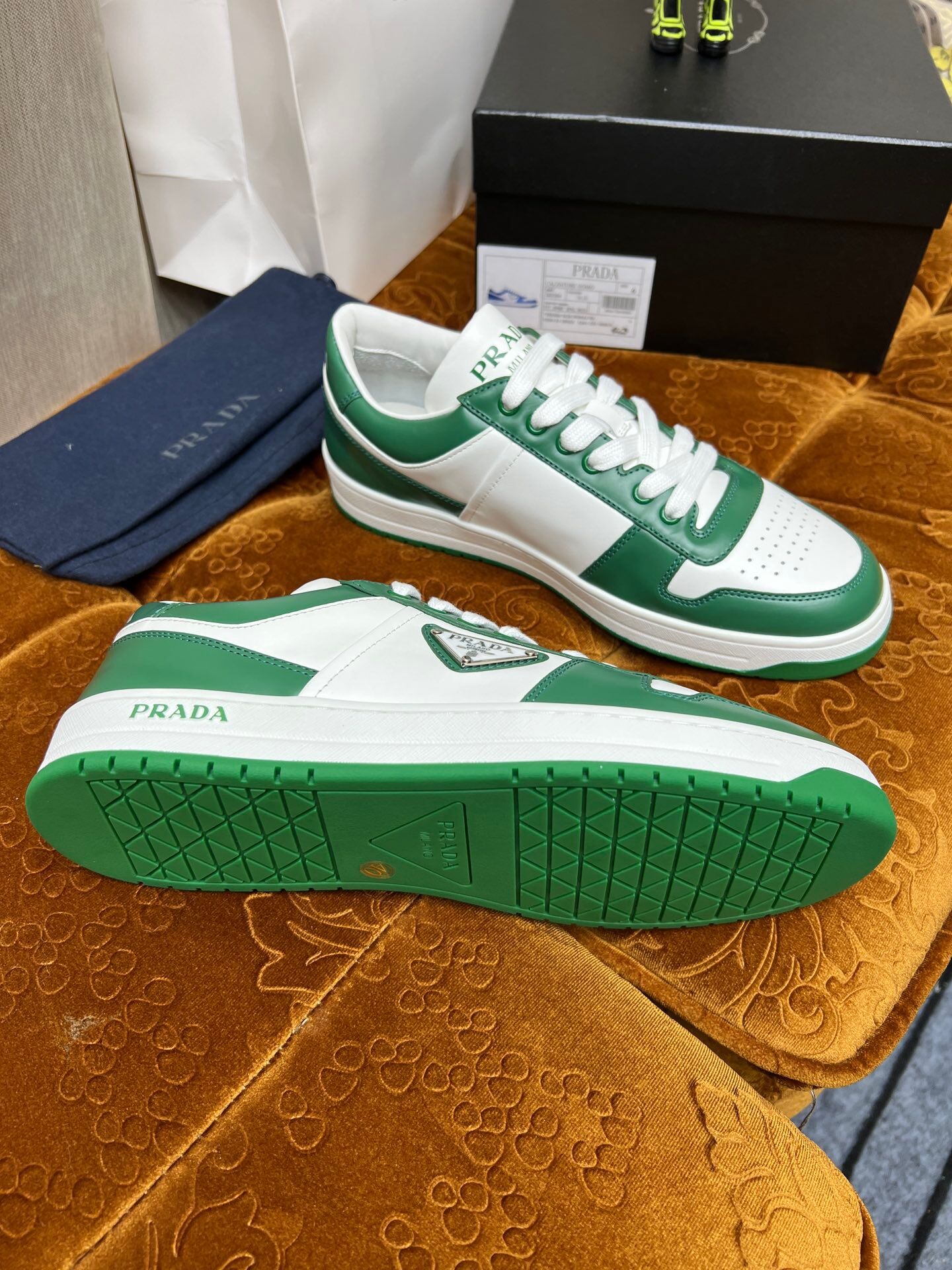 Mens P*rada Sneakers Maikesneakers