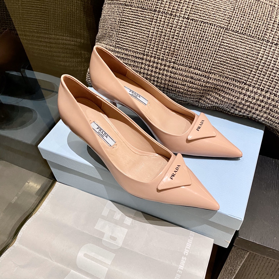 Women P*rada high heels Maikesneakers