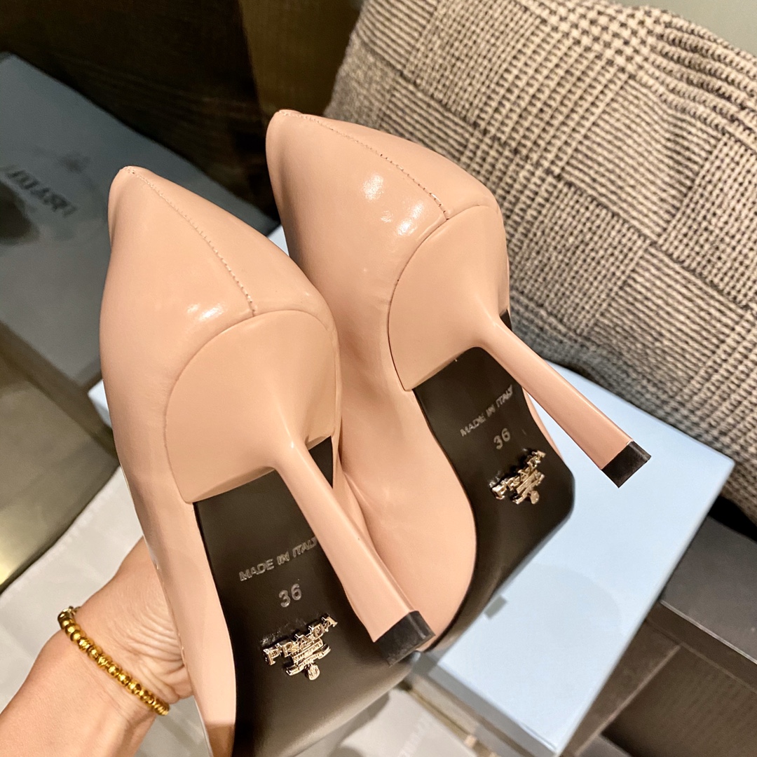 Women P*rada high heels Maikesneakers