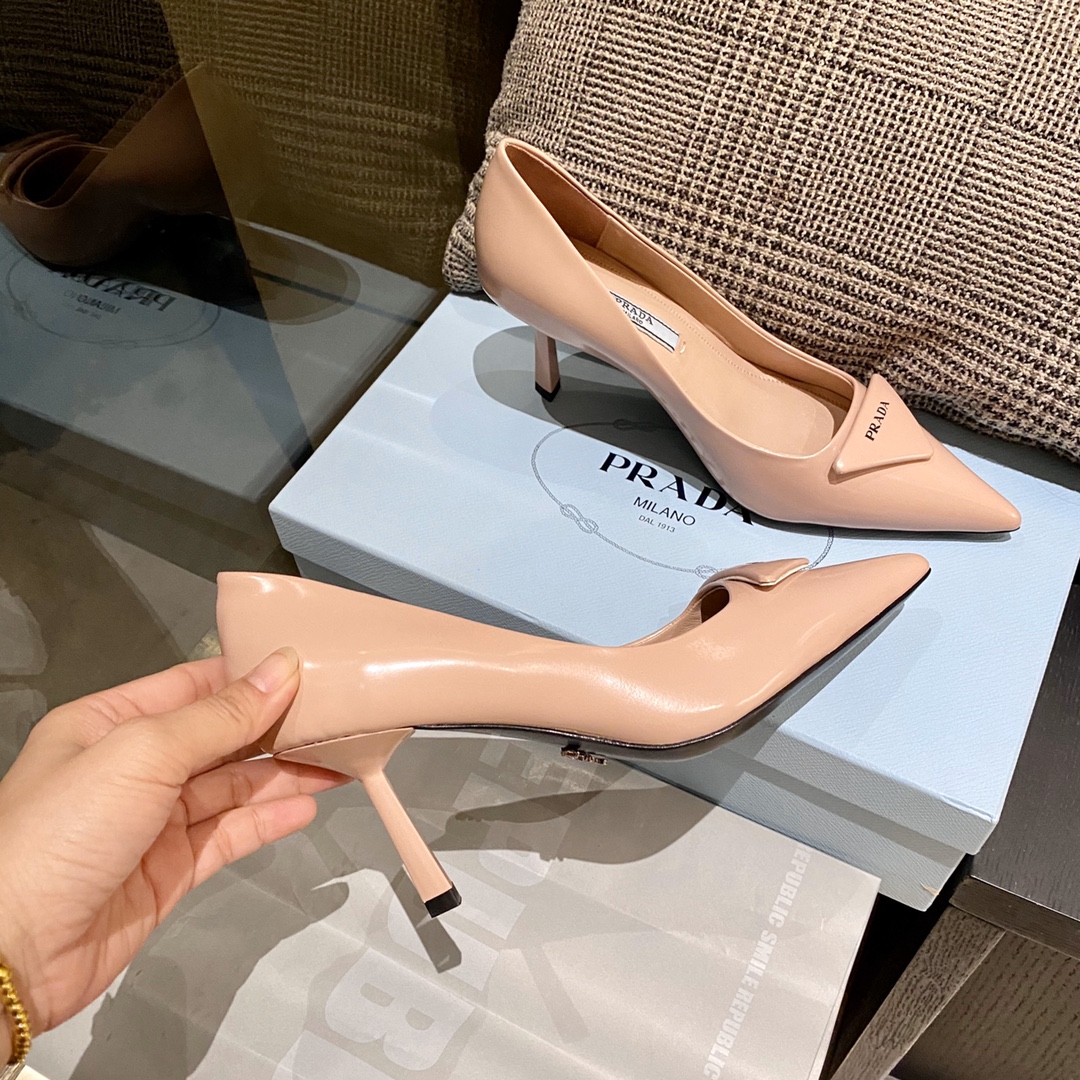 Women P*rada high heels Maikesneakers