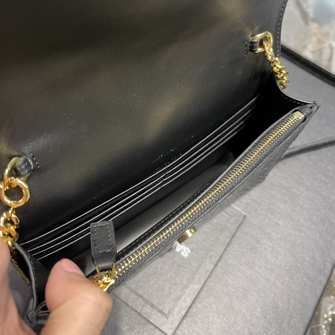 Y*SL Bag Top Quality 19*12.5*4CM