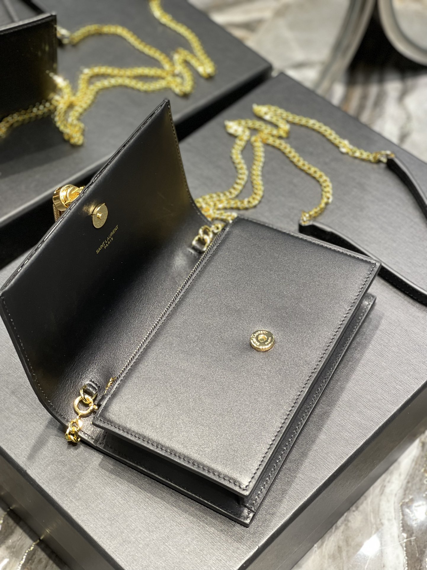Y*SL Bag Top Quality 19*12.5*4CM