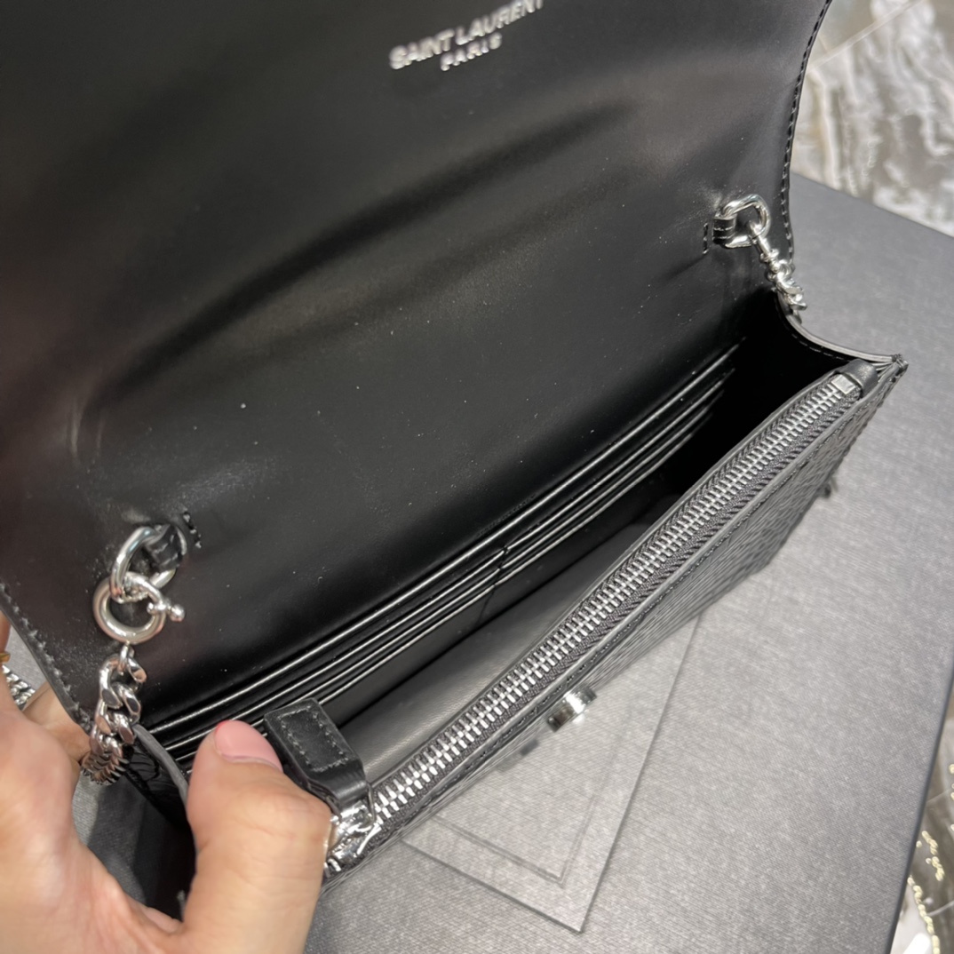 Y*SL Bag Top Quality 19*12.5*4CM