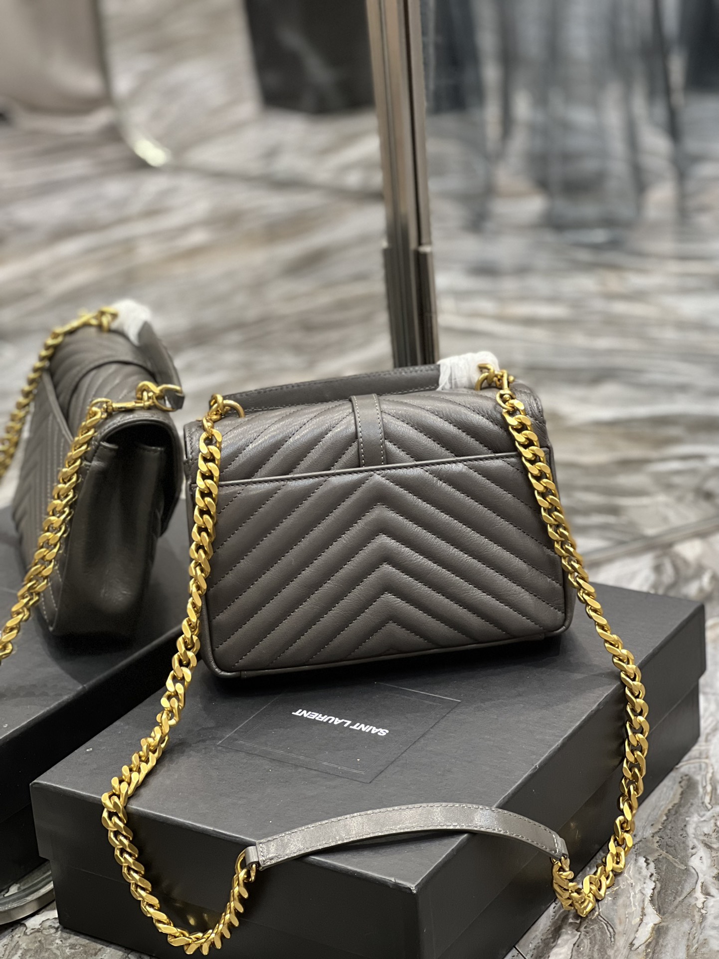 Y*SL Bag Top Quality 24*17*6CM