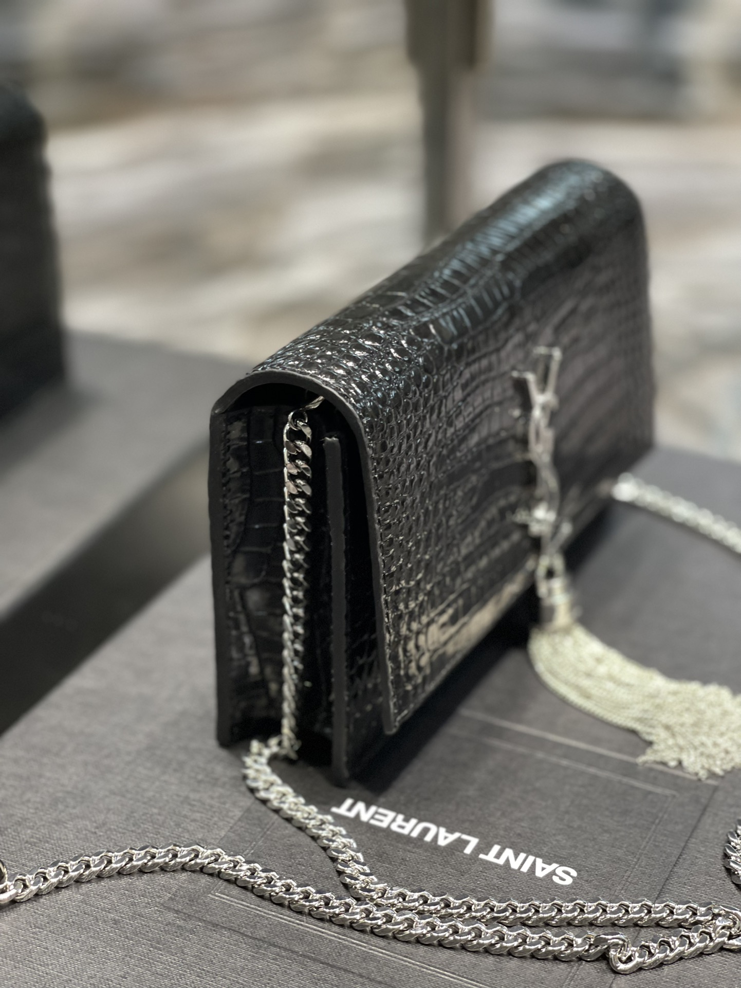 Y*SL Bag Top Quality 19*12.5*4CM