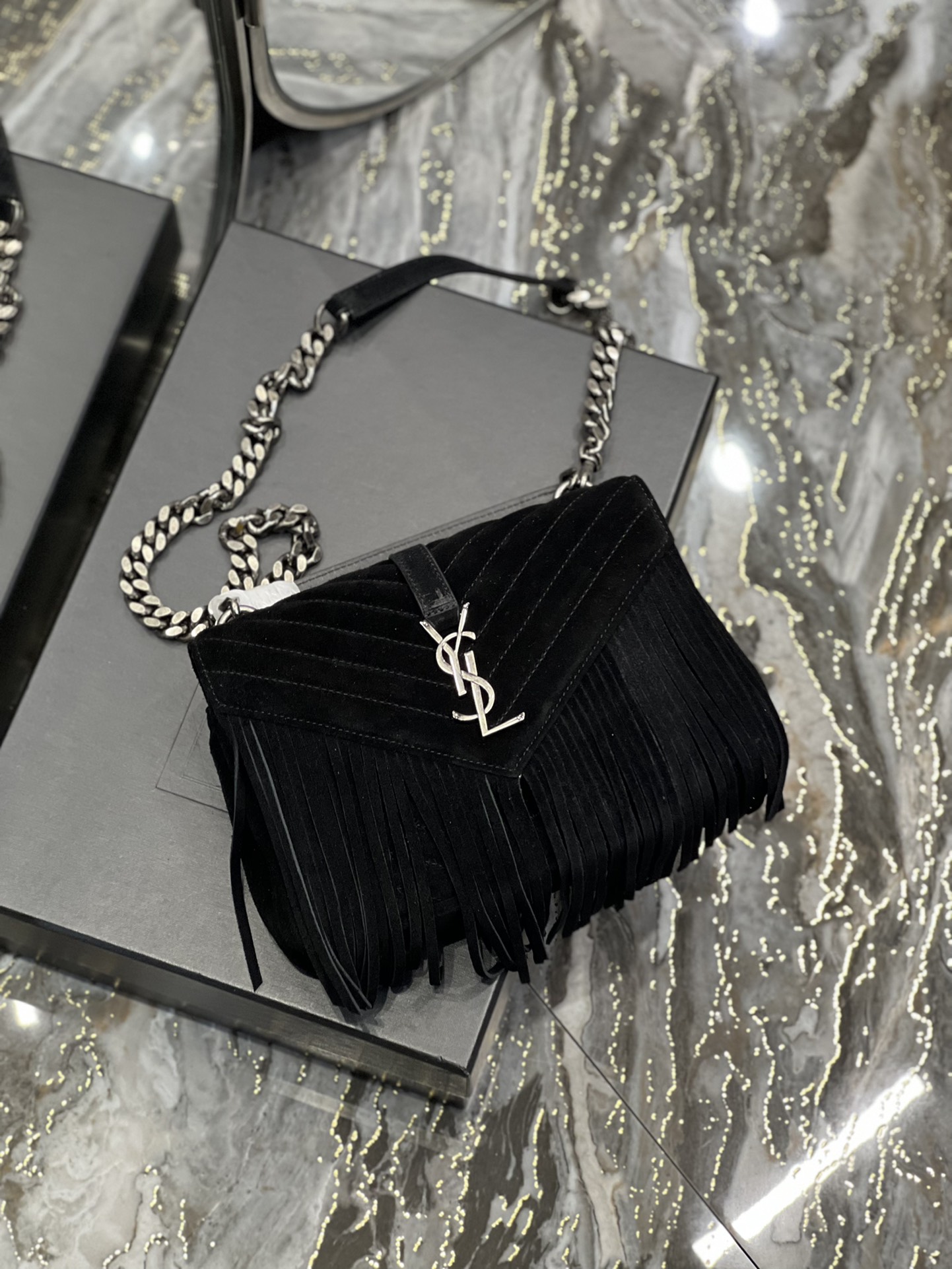 Y*SL Bag Top Quality 24*17*6CM
