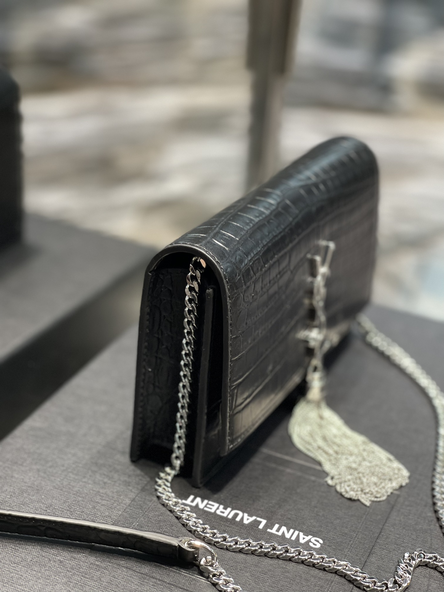 Y*SL Bag Top Quality 19*12.5*4CM