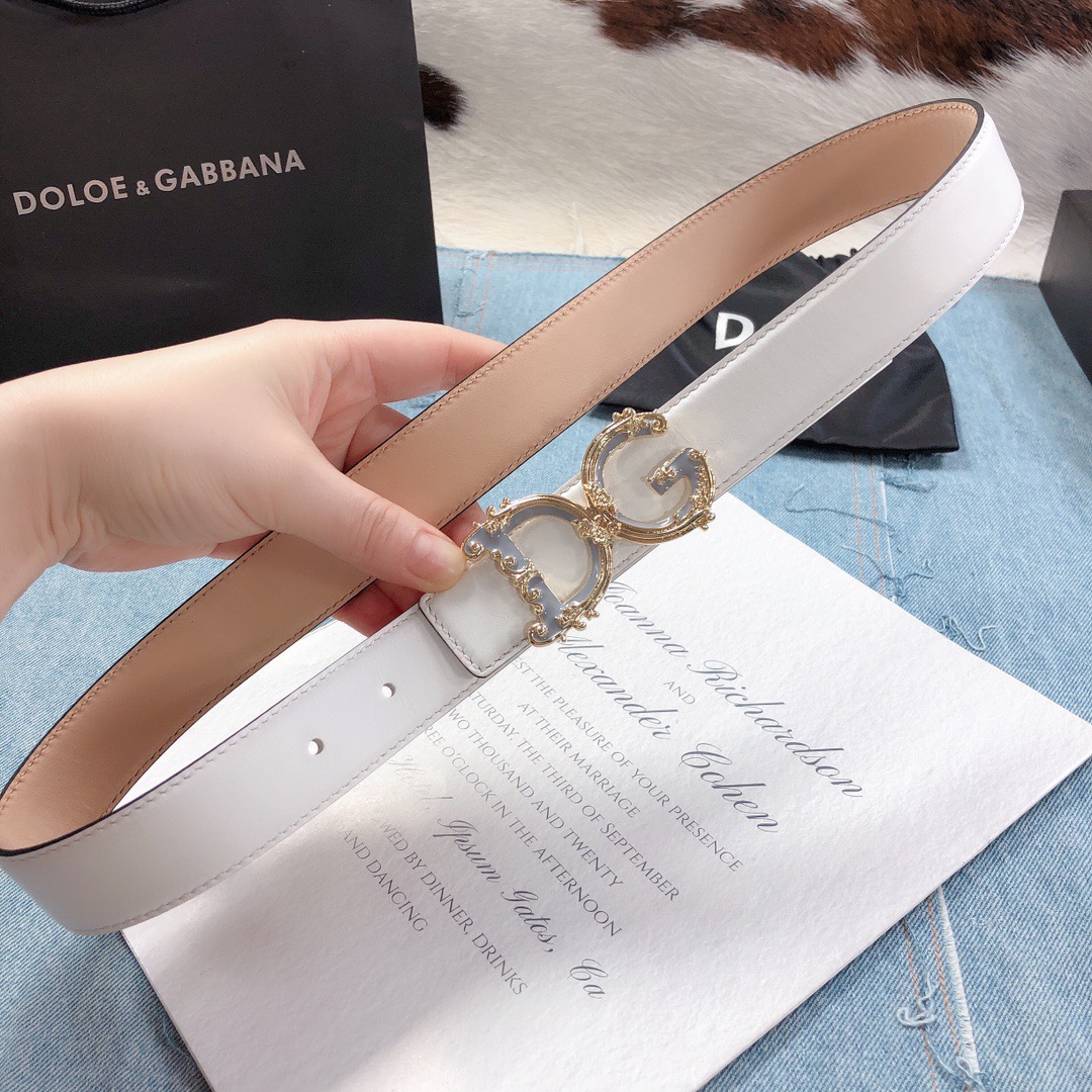D&G Belts 30MM Maikesneakers