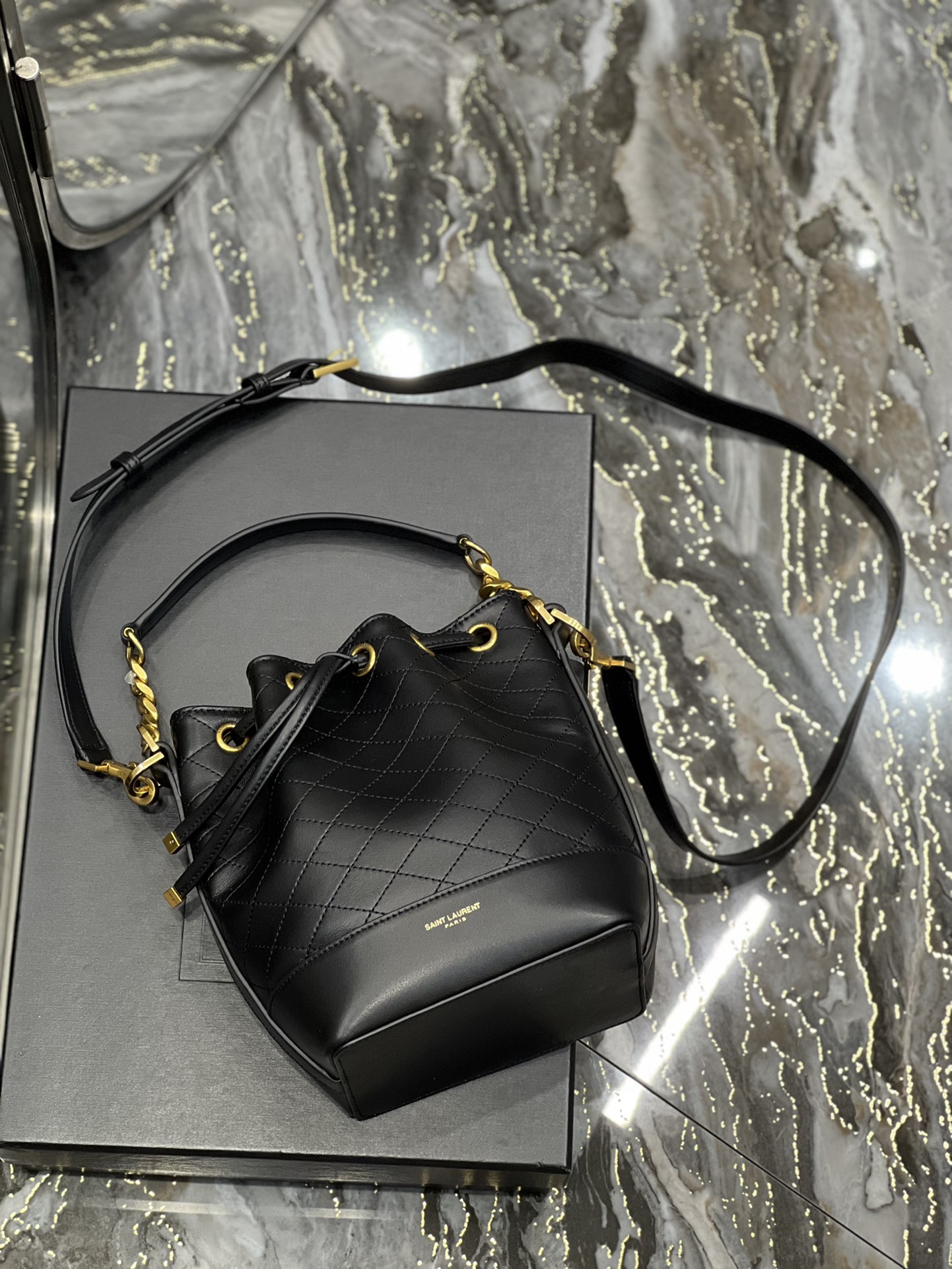 Y*SL Bag Top Quality 14.5*20*12CM