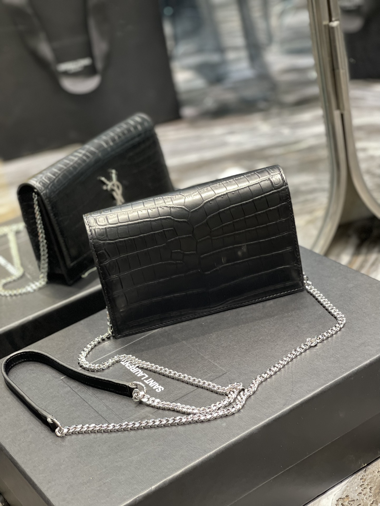 Y*SL Bag Top Quality 19*12.5*4CM