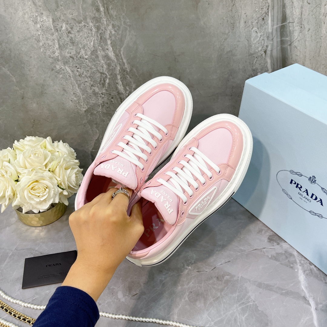 Men Women P*rada Top Sneaker ( )