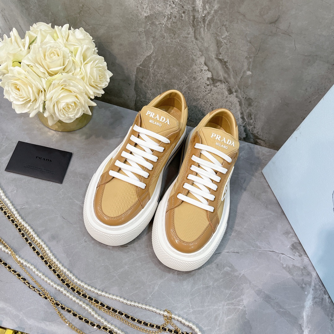 Men Women P*rada Top Sneaker ( )