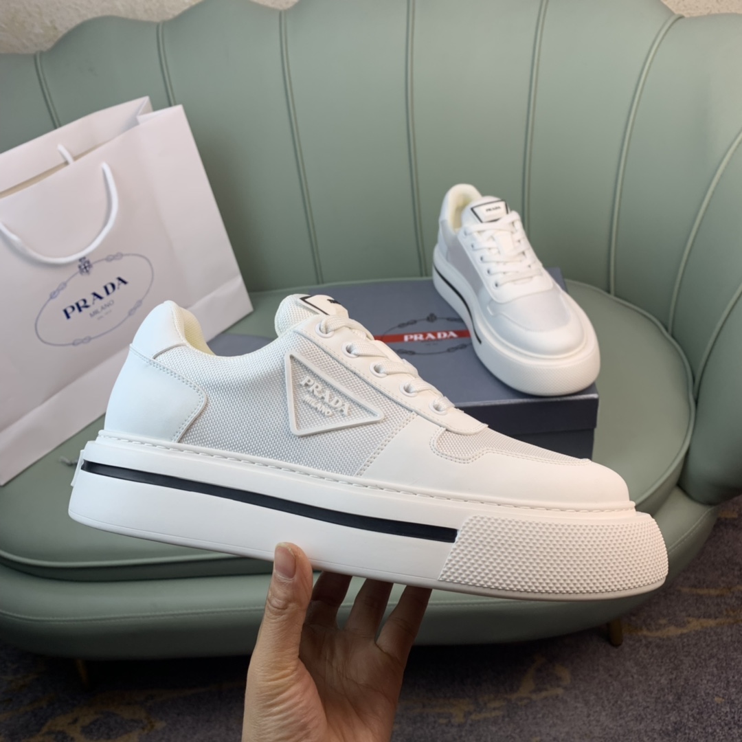 Men P*rada Top Sneaker ๏ผ ๏ผ