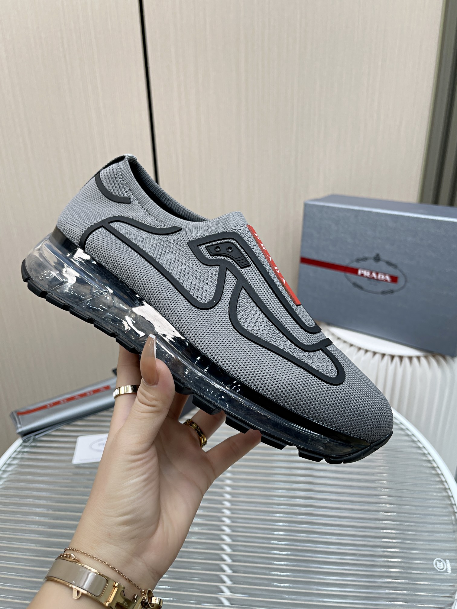 Men P*rada Top Sneaker οΌ οΌ