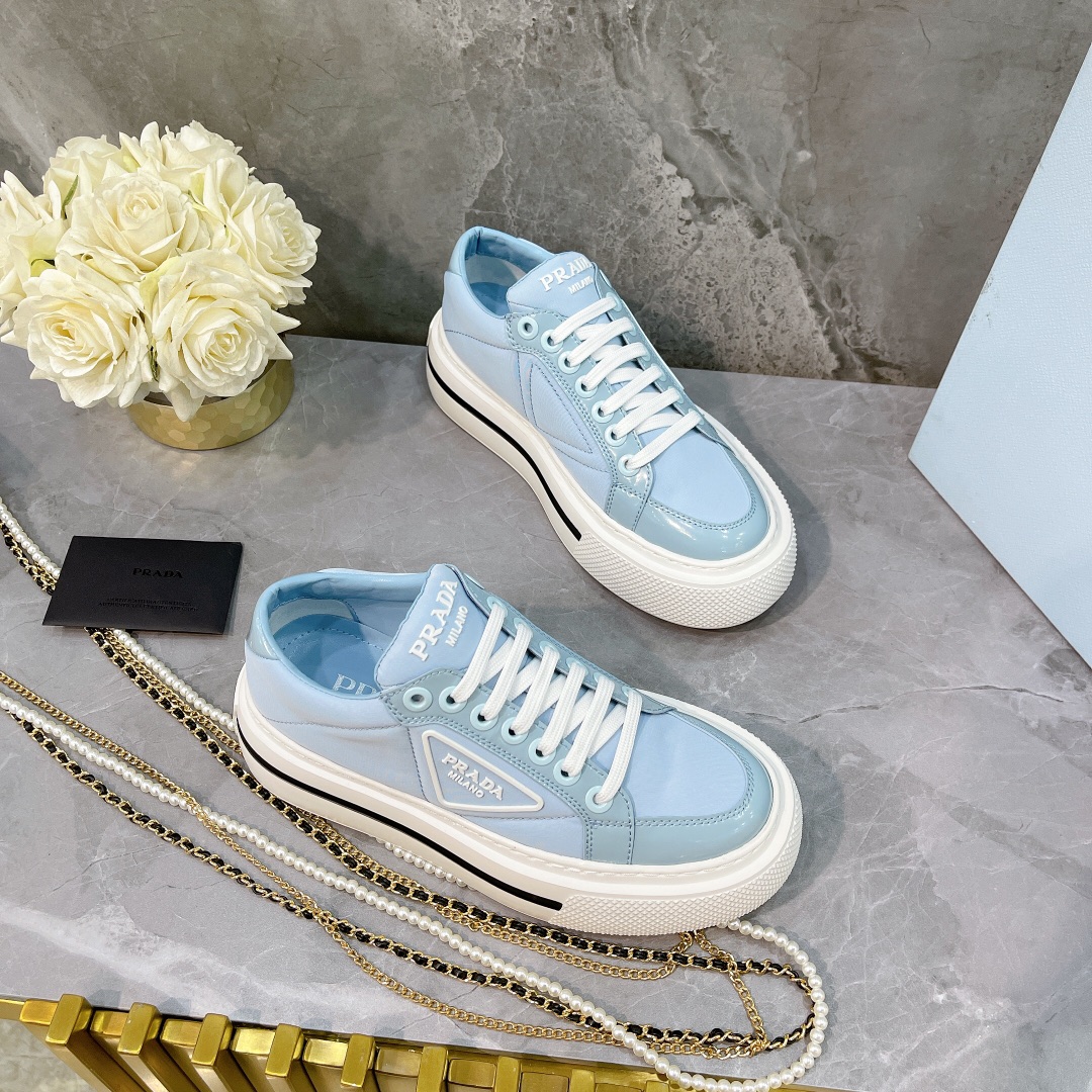 Men Women P*rada Top Sneaker ( )